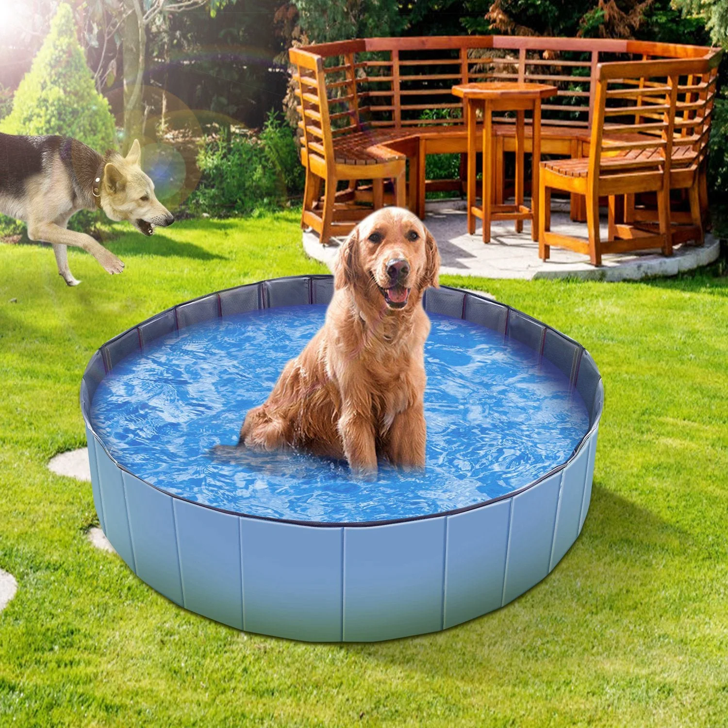 GBruno Foldable Pet Swimming Pool - Image 7