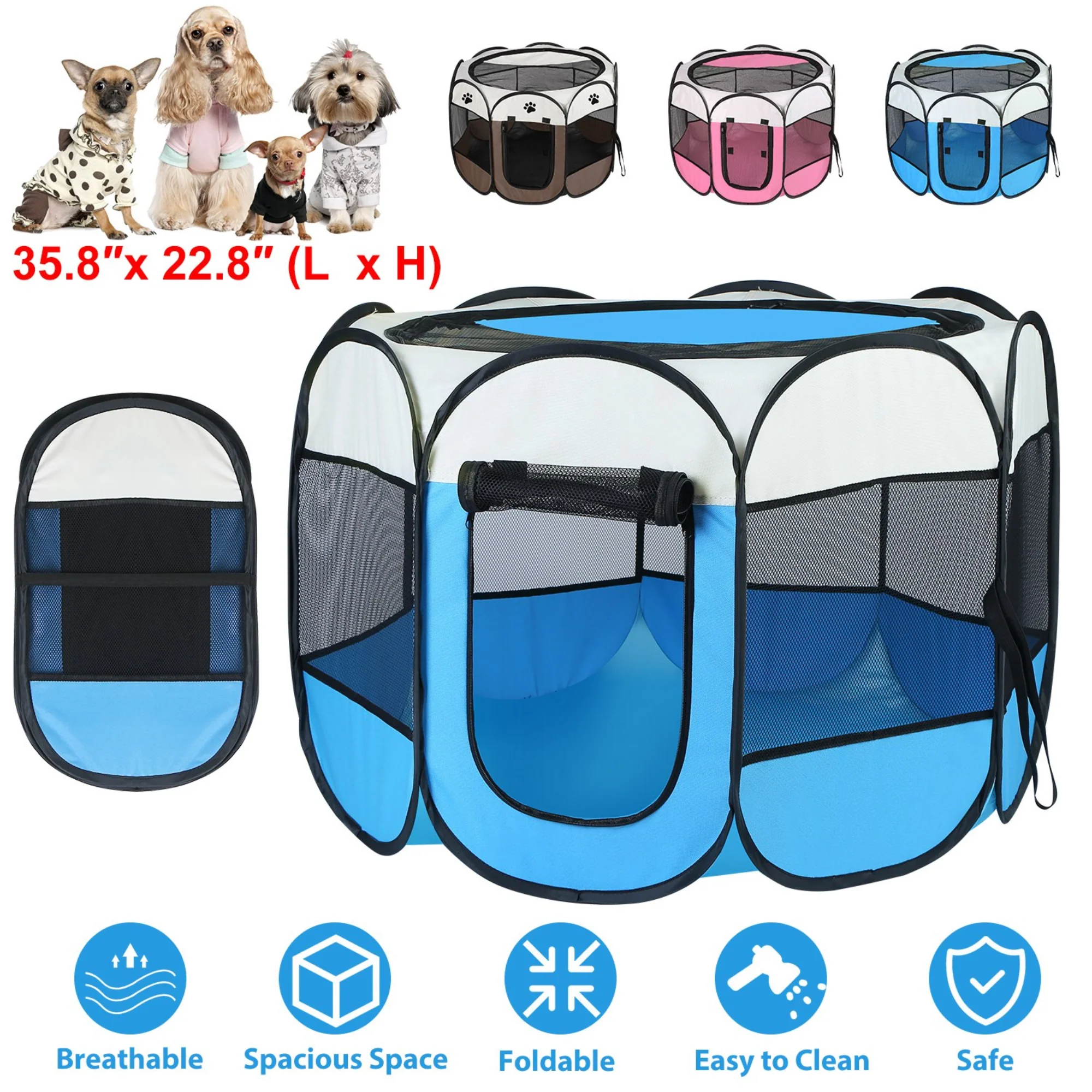 GBruno Foldable Pet Tent - Image 2