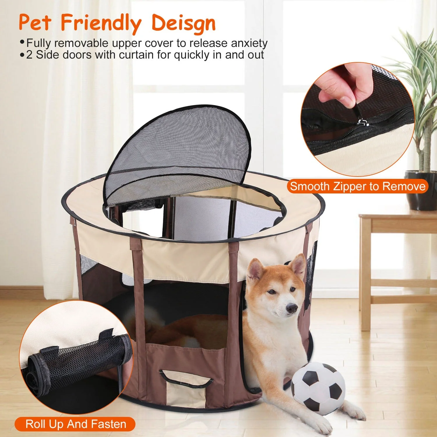 GBruno Foldable Playpen for Dog - Image 6