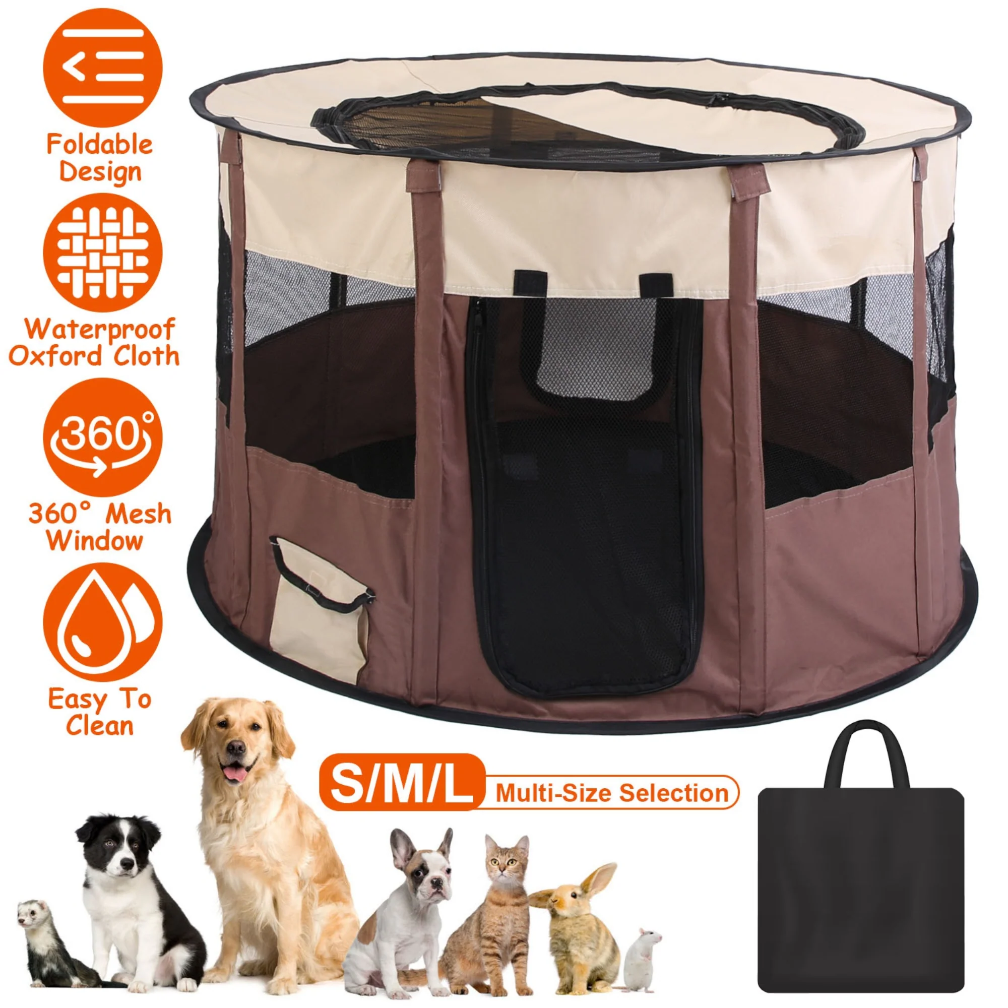 GBruno Foldable Playpen for Dog - Image 2
