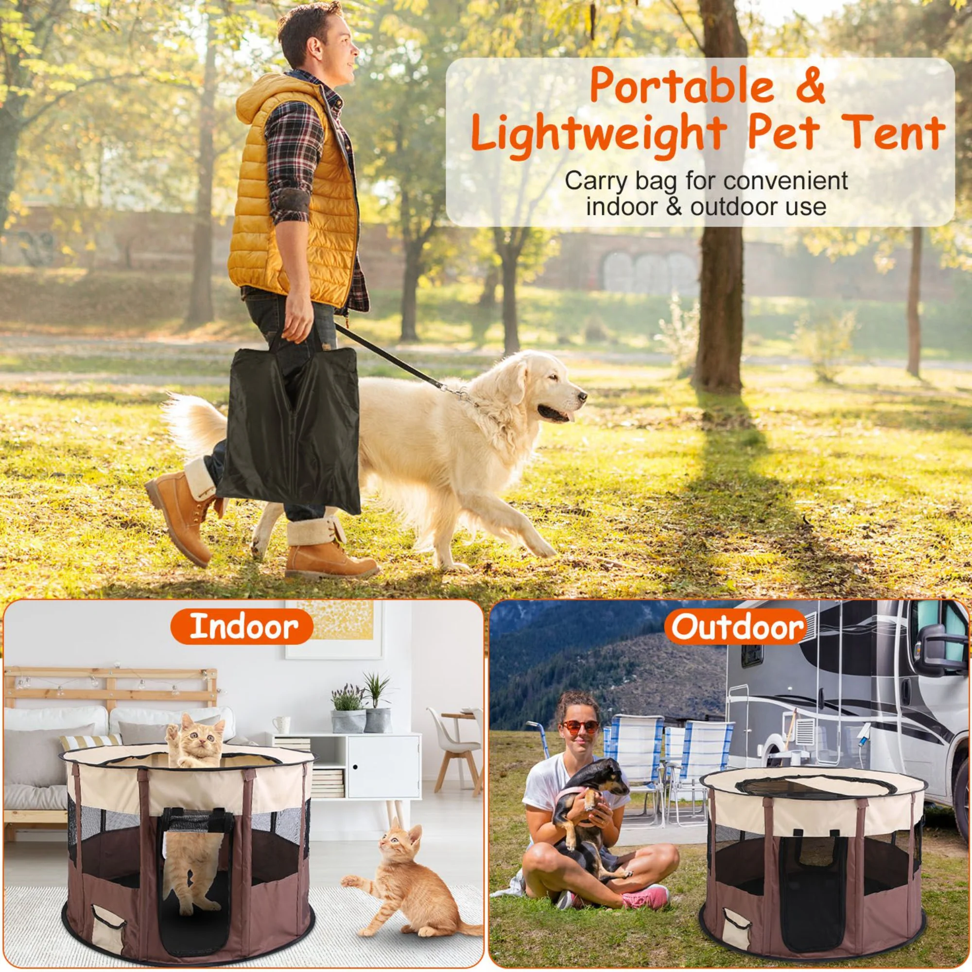 GBruno Foldable Playpen for Dog - Image 5