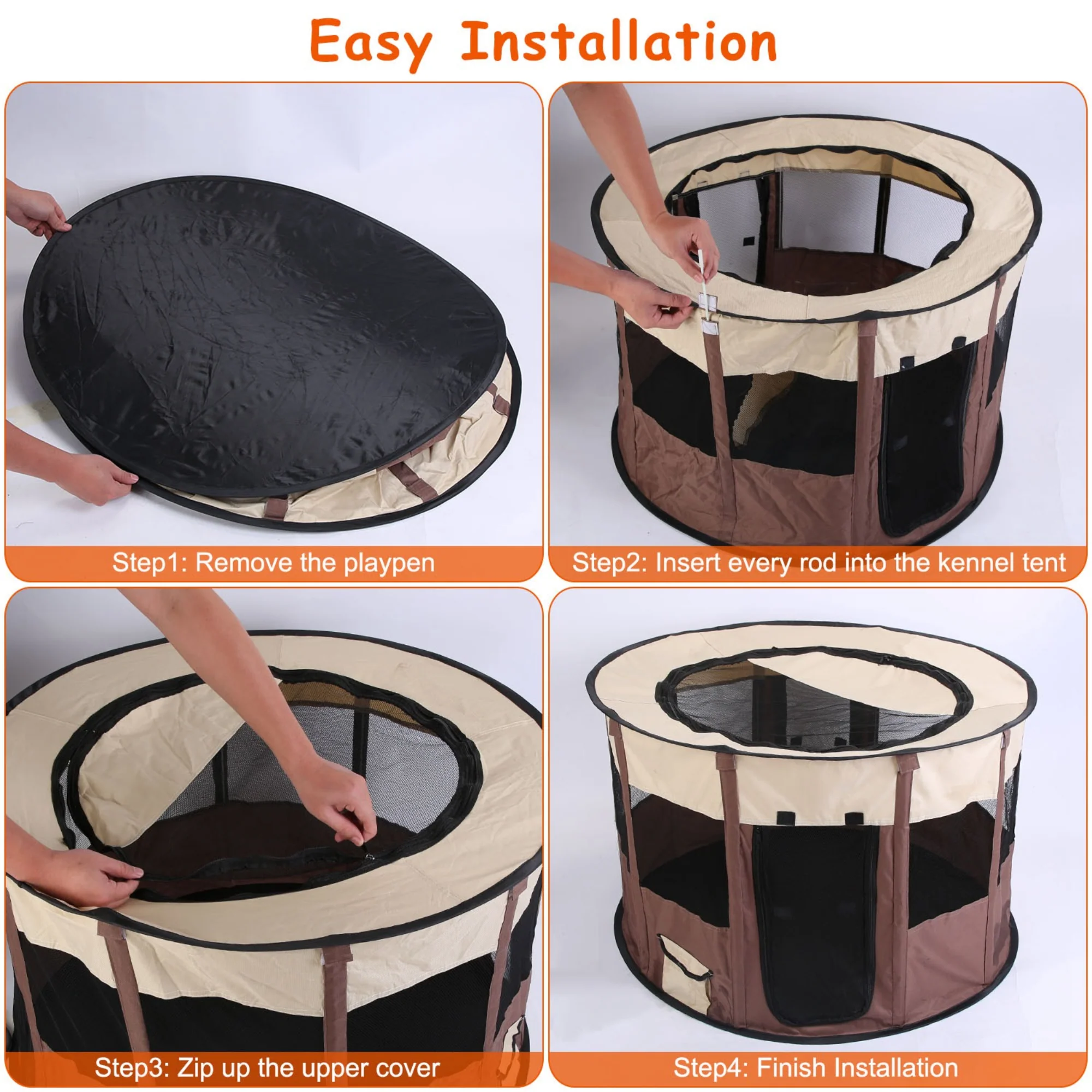 GBruno Foldable Playpen for Dog - Image 4