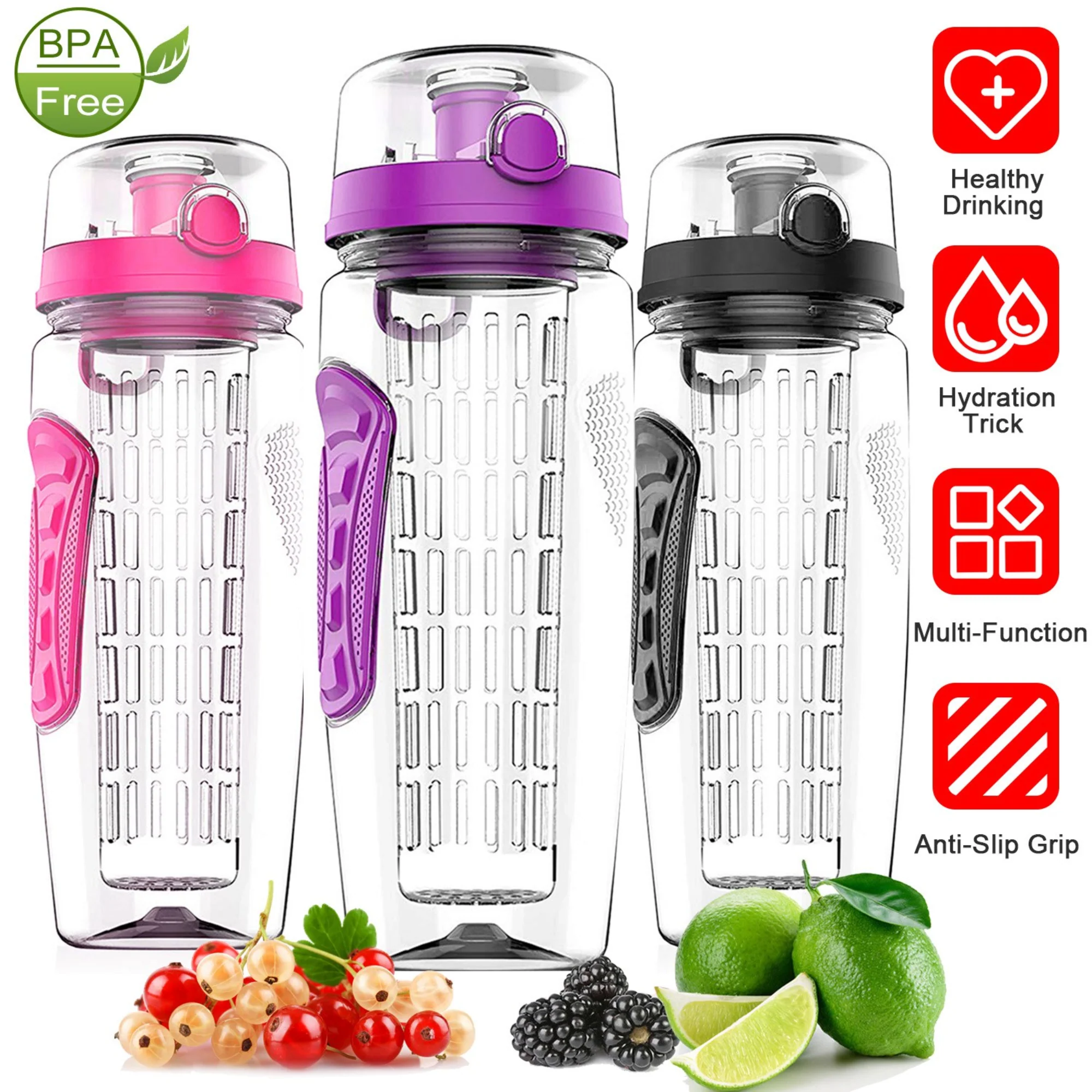 GBruno Fruit Infuser Water Bottle - Image 3