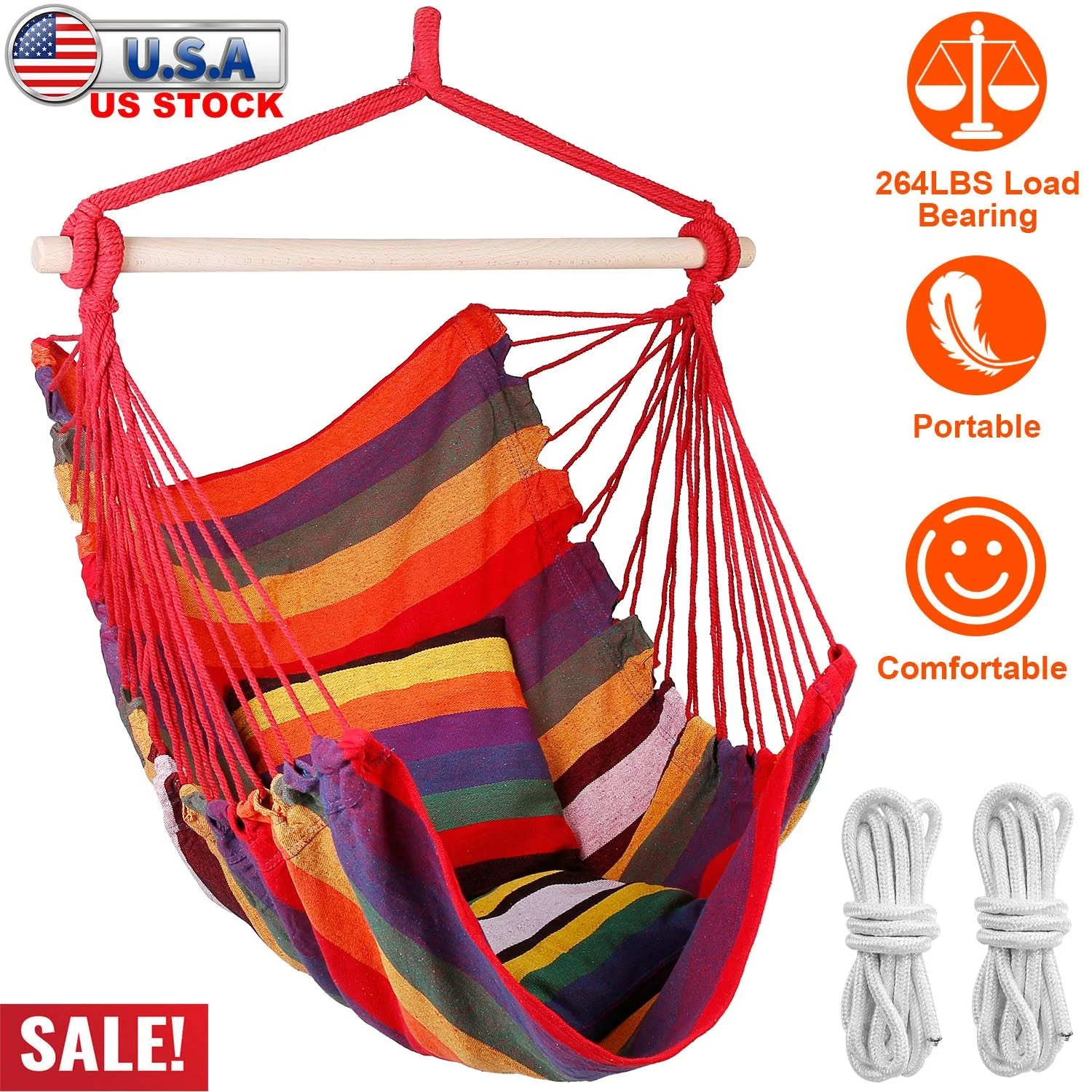 GBruno Hammock Hanging Chair - Image 5