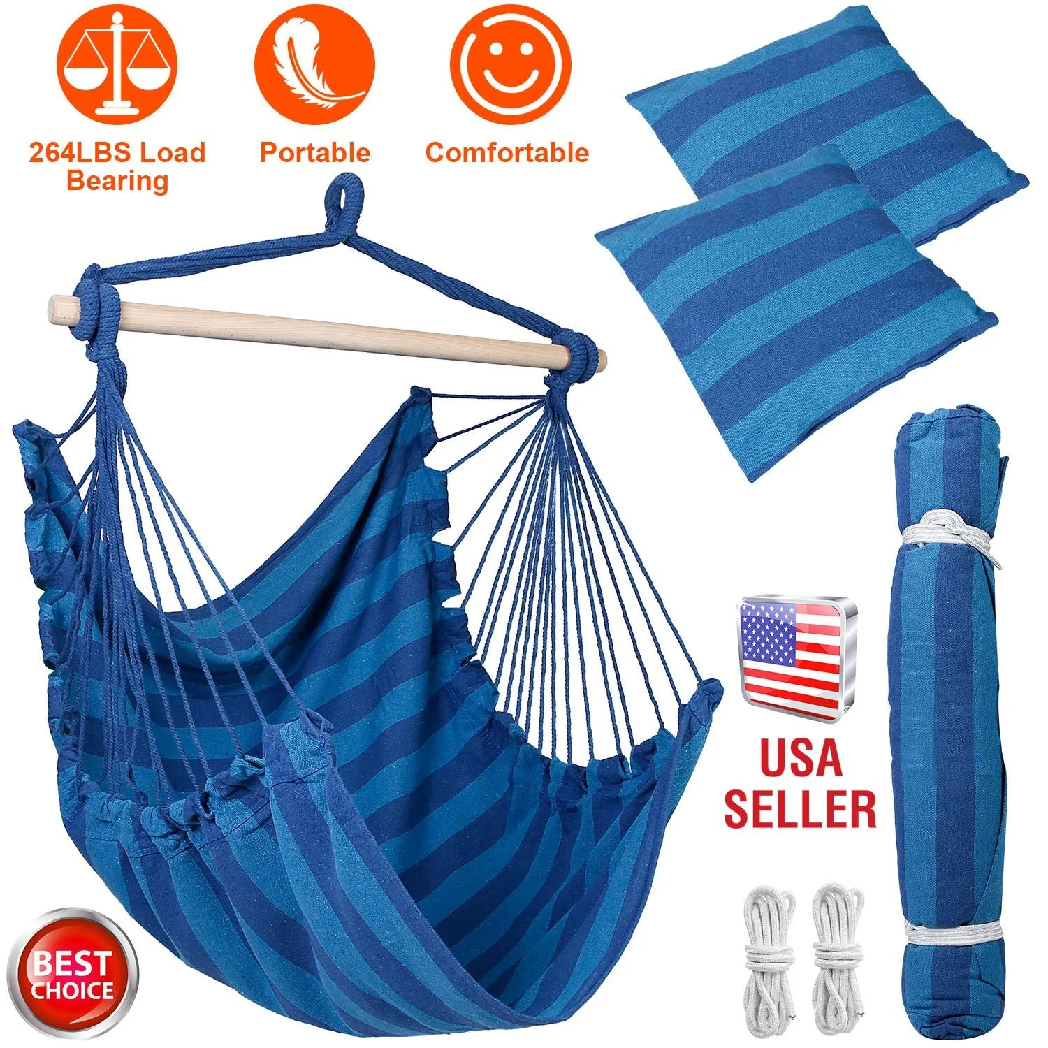 GBruno Hammock Hanging Chair - Image 3