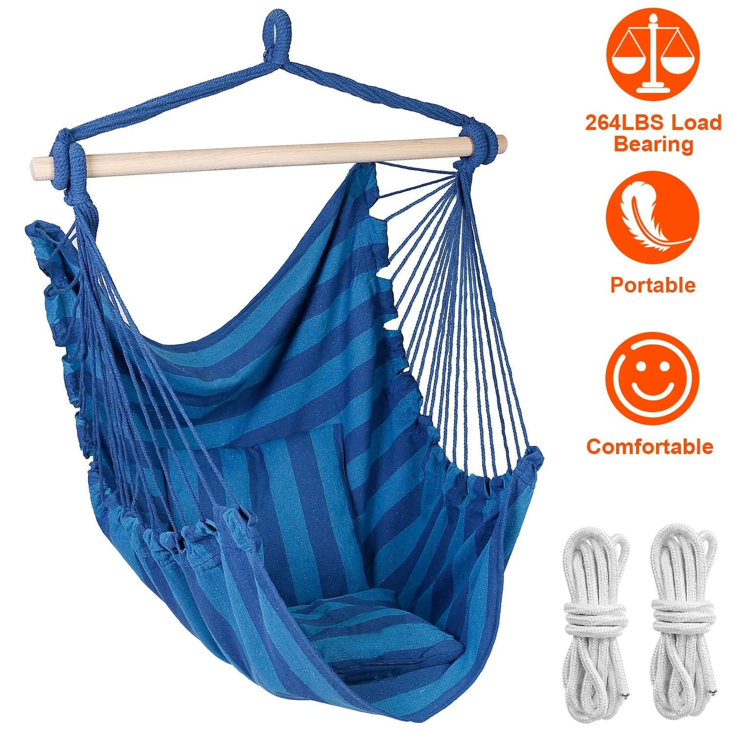 GBruno Hammock Hanging Chair - Image 4