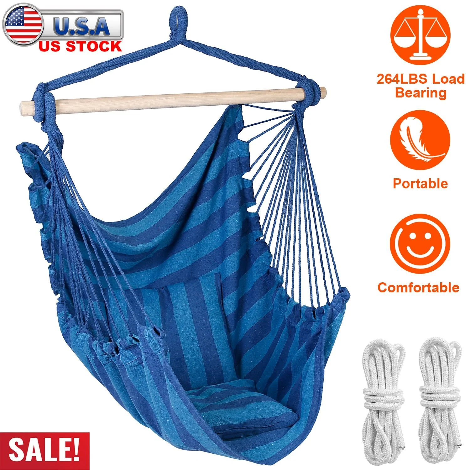 GBruno Hammock Hanging Chair - Image 5