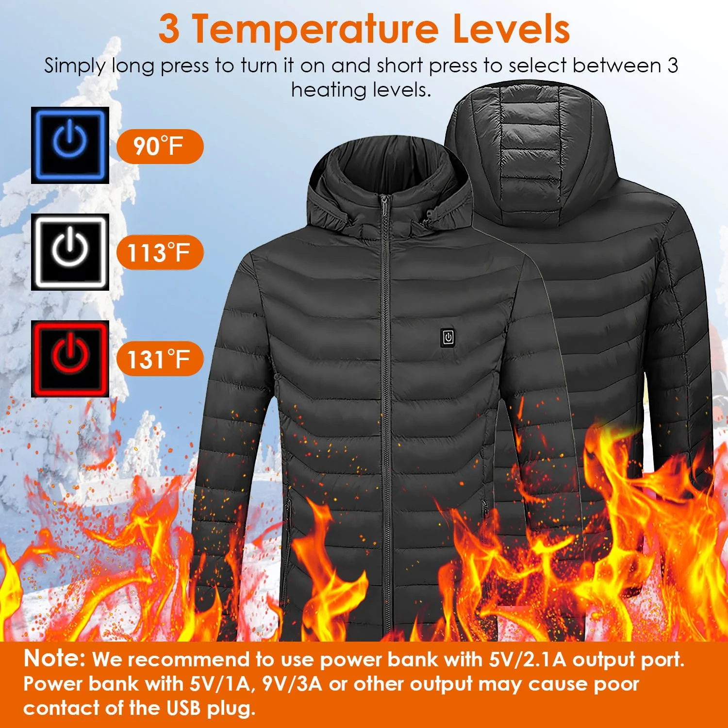 GBruno Heated Jacket Electric - Image 6