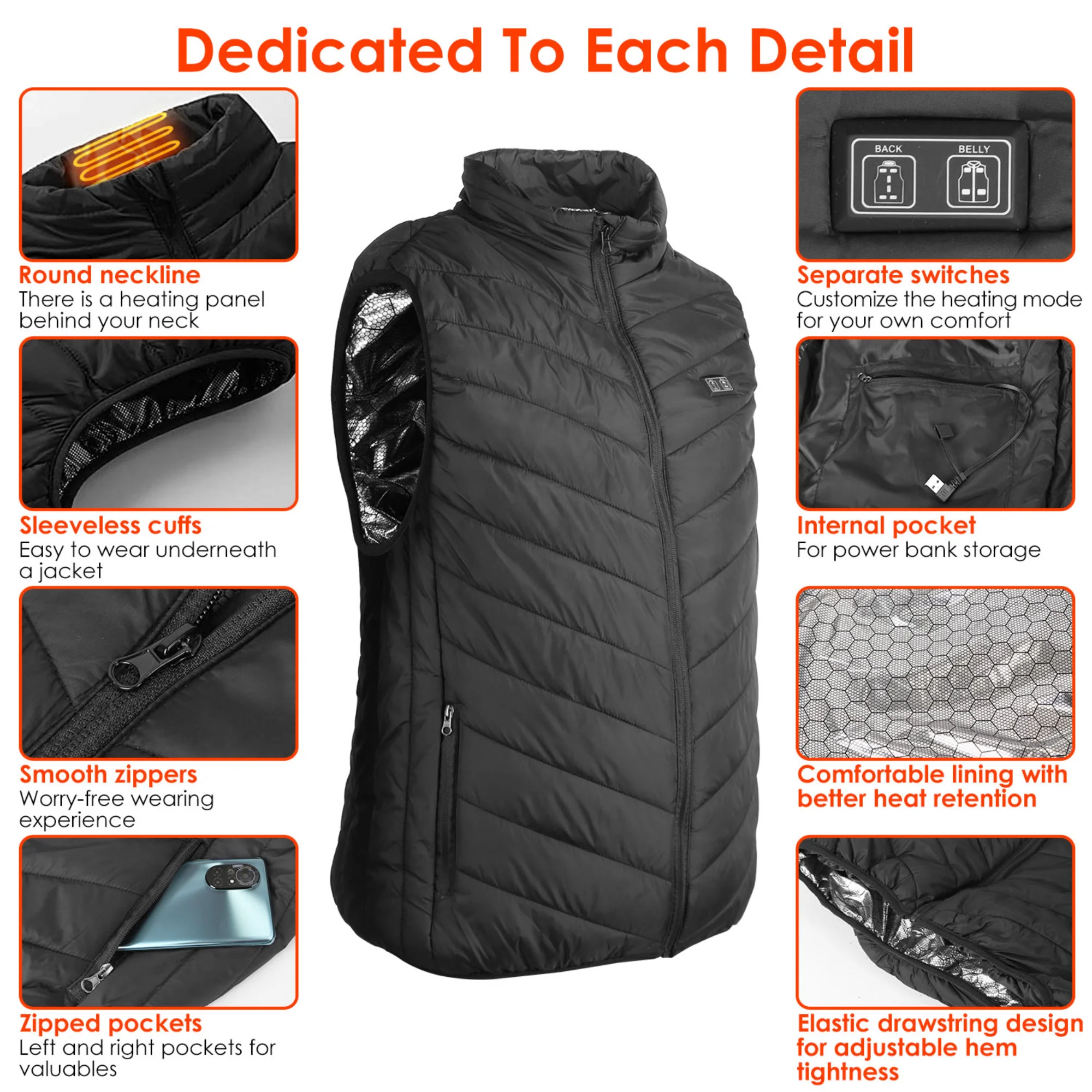 GBruno Heated Vest - Image 4