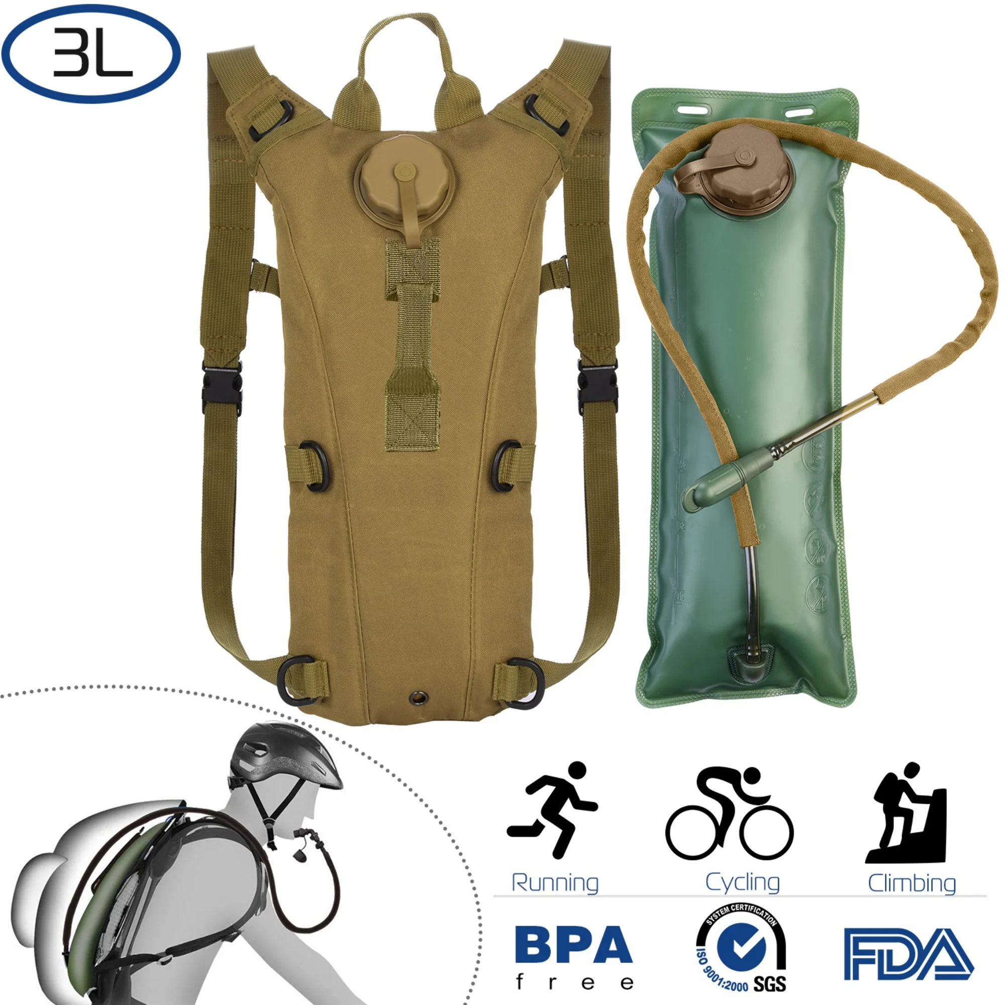 GBruno iMounTEK Tactical Hydration Pack - Image 2