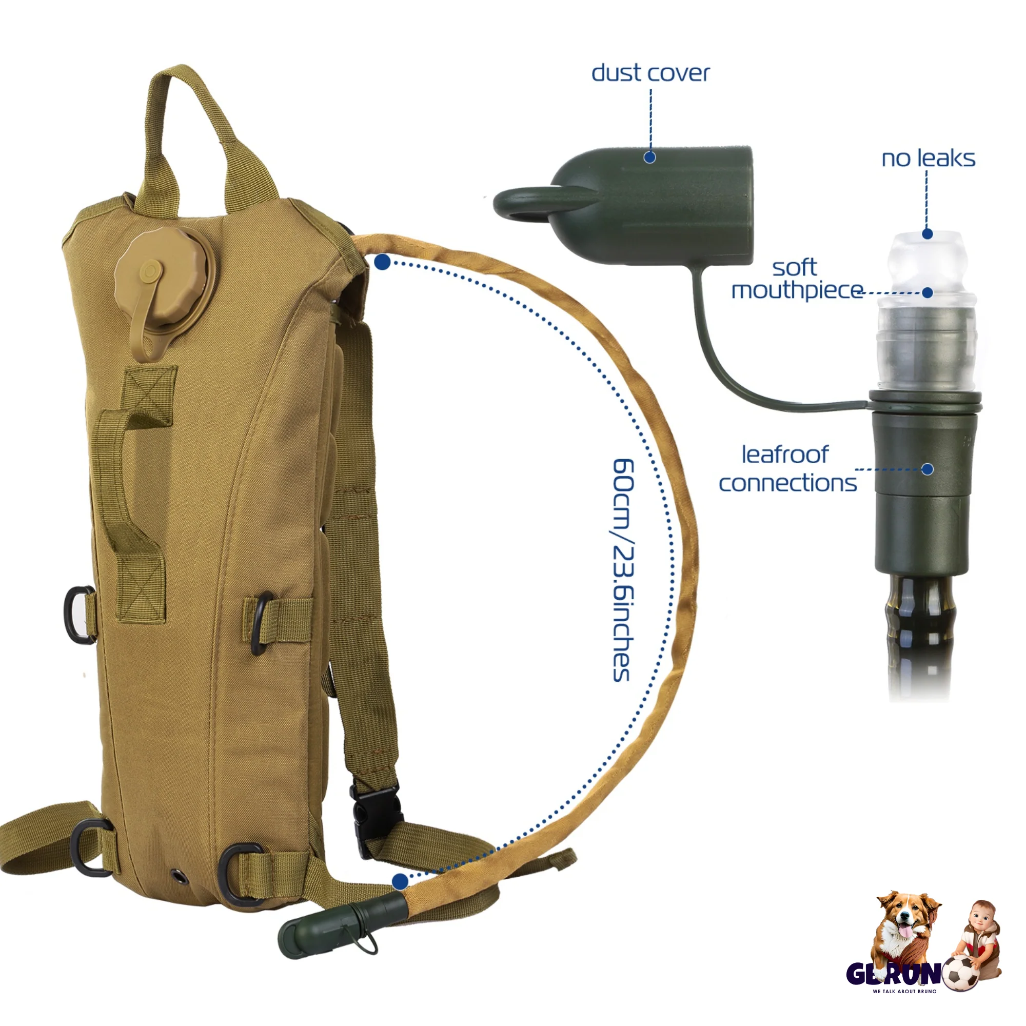 GBruno iMounTEK Tactical Hydration Pack - Image 4