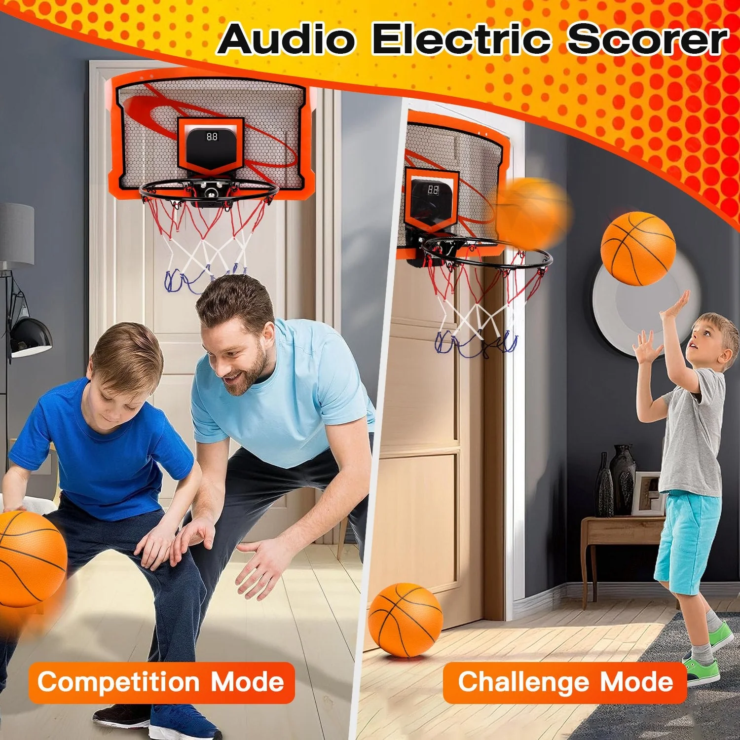 GBruno Indoor Mini Basketball Hoop - Image 6