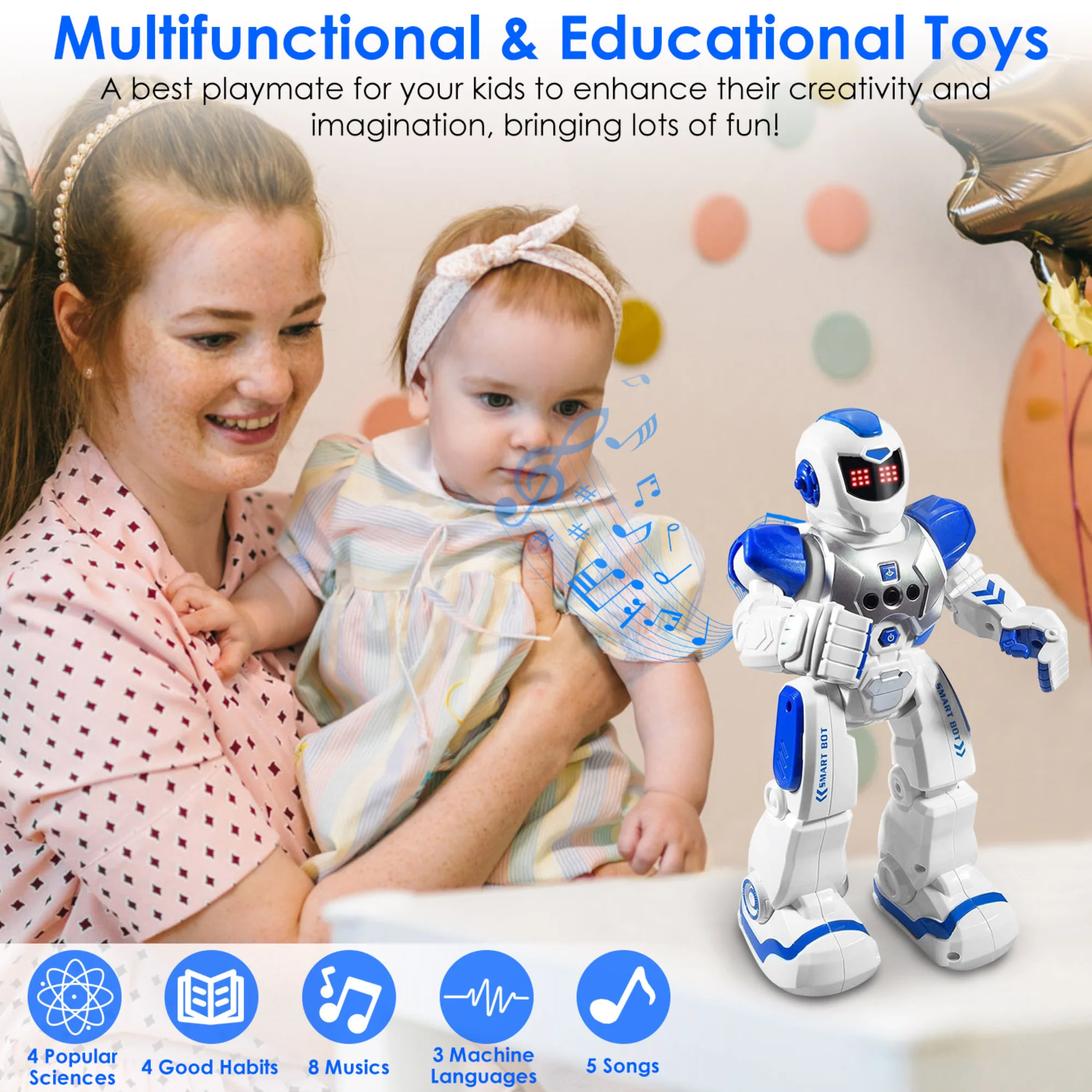 GBruno Intelligent Remote Control Robot - Image 5