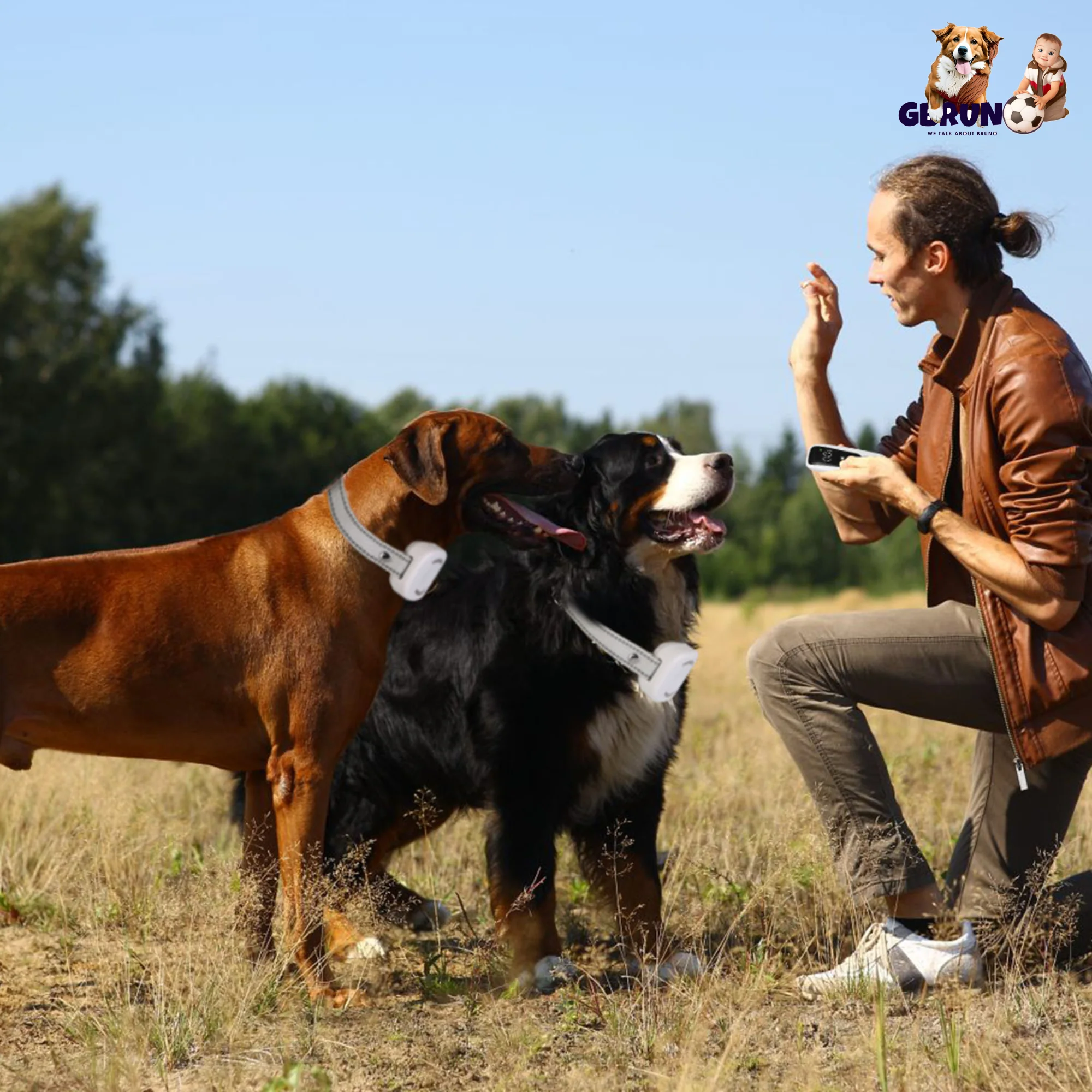 GBruno IP67 Waterproof Electric Dog Training Collar - Image 6