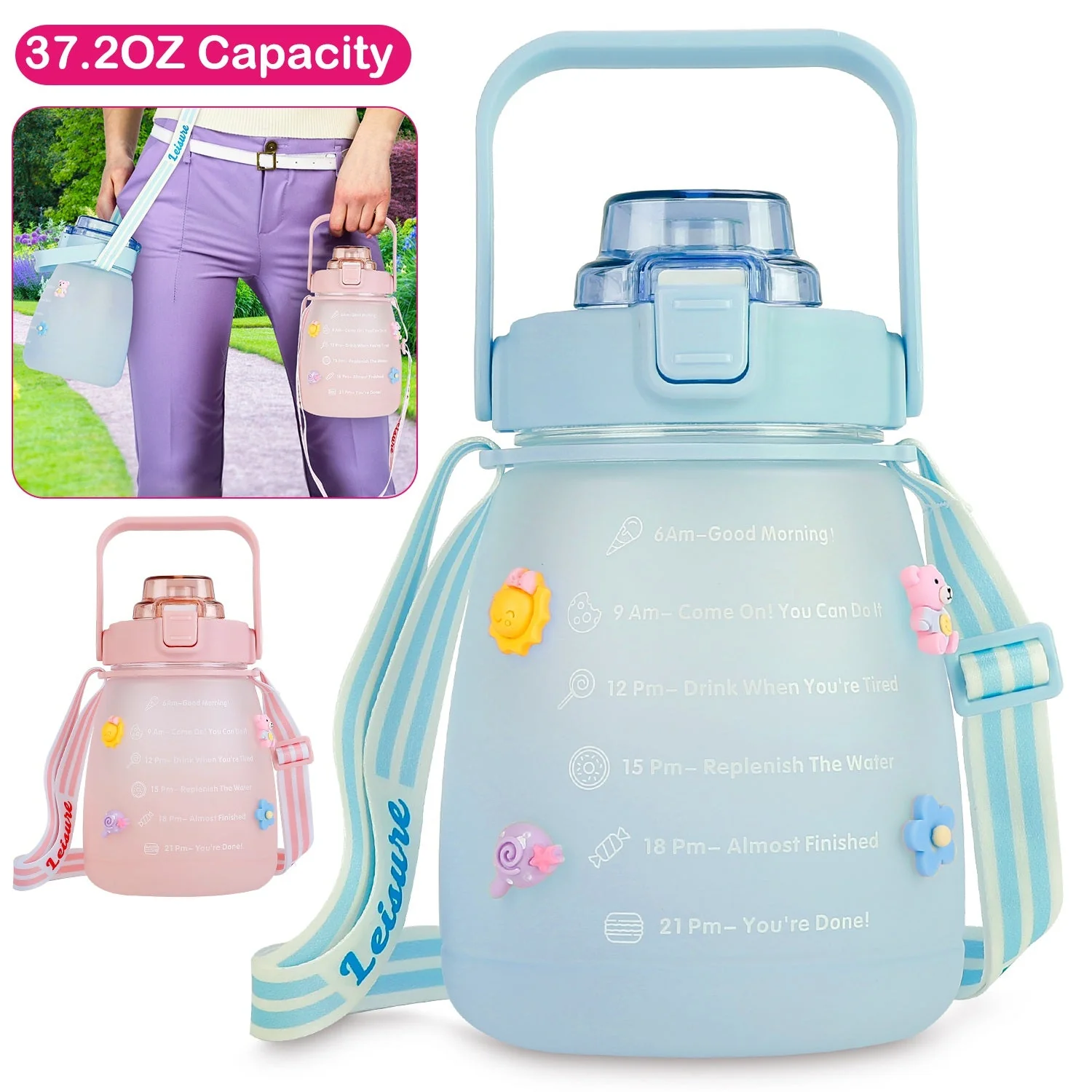 GBruno Kawaii Water Bottle - Image 2