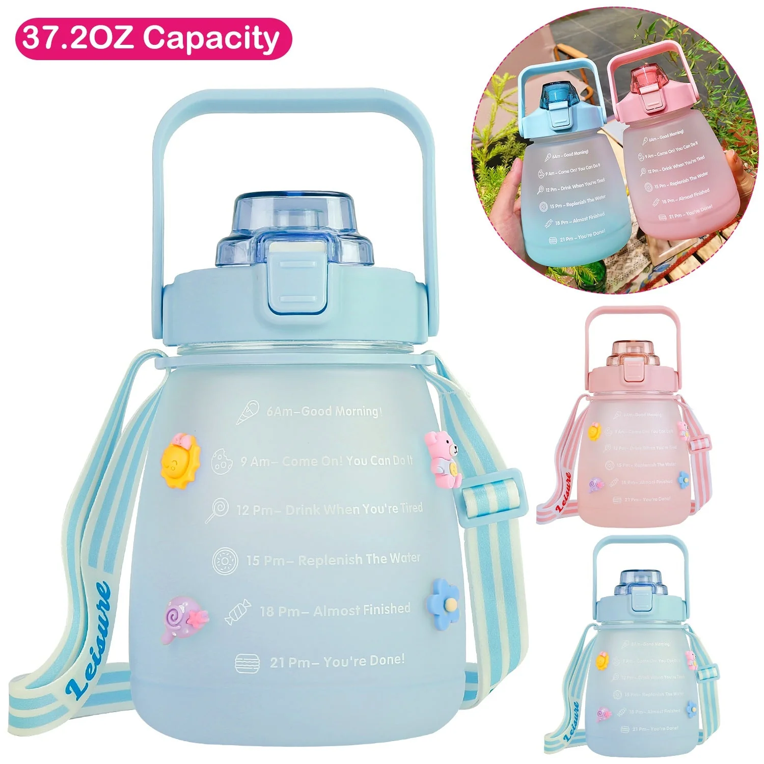 GBruno Kawaii Water Bottle - Image 4