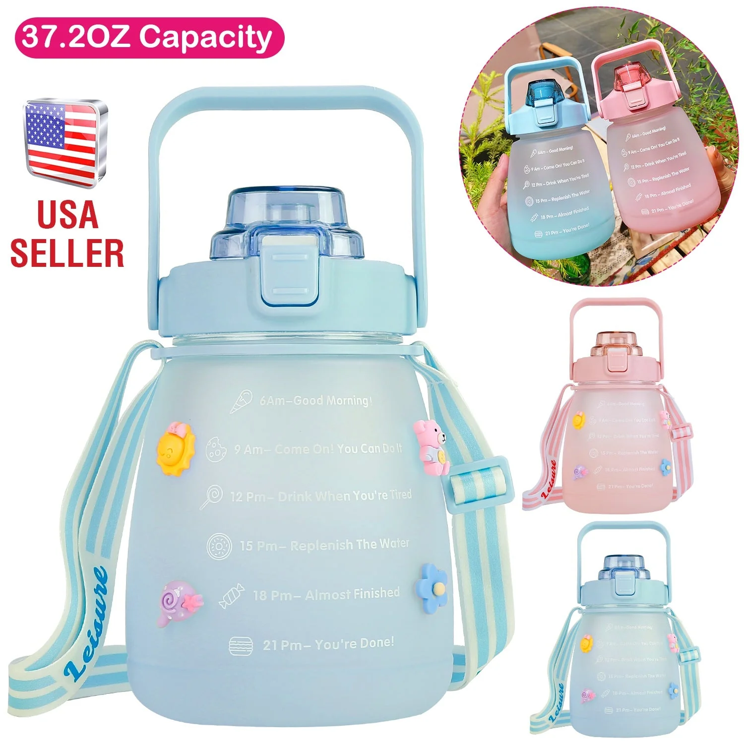 GBruno Kawaii Water Bottle - Image 5