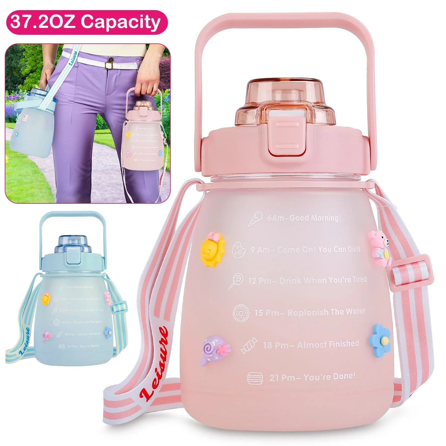GBruno Kawaii Water Bottle - Image 2