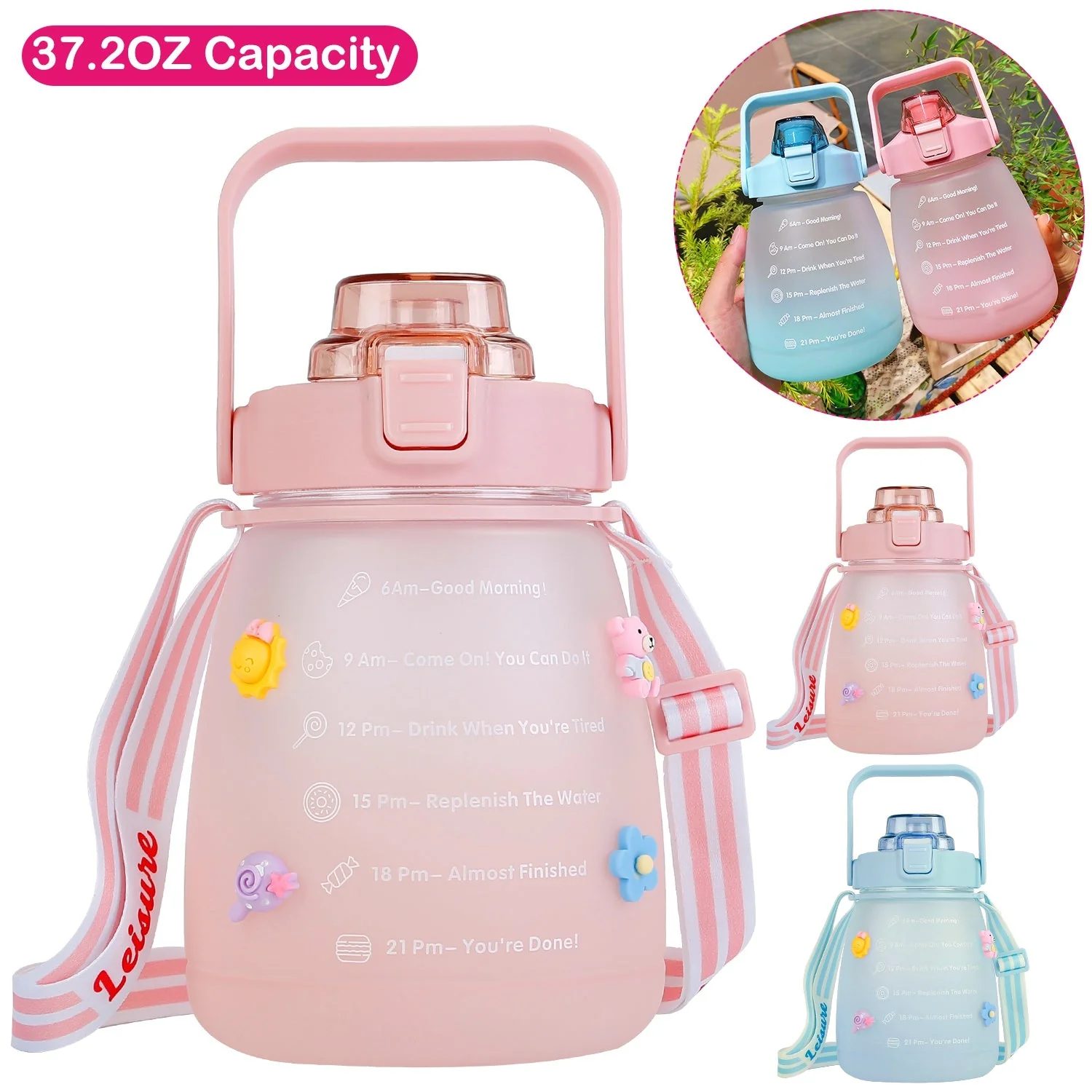 GBruno Kawaii Water Bottle - Image 4