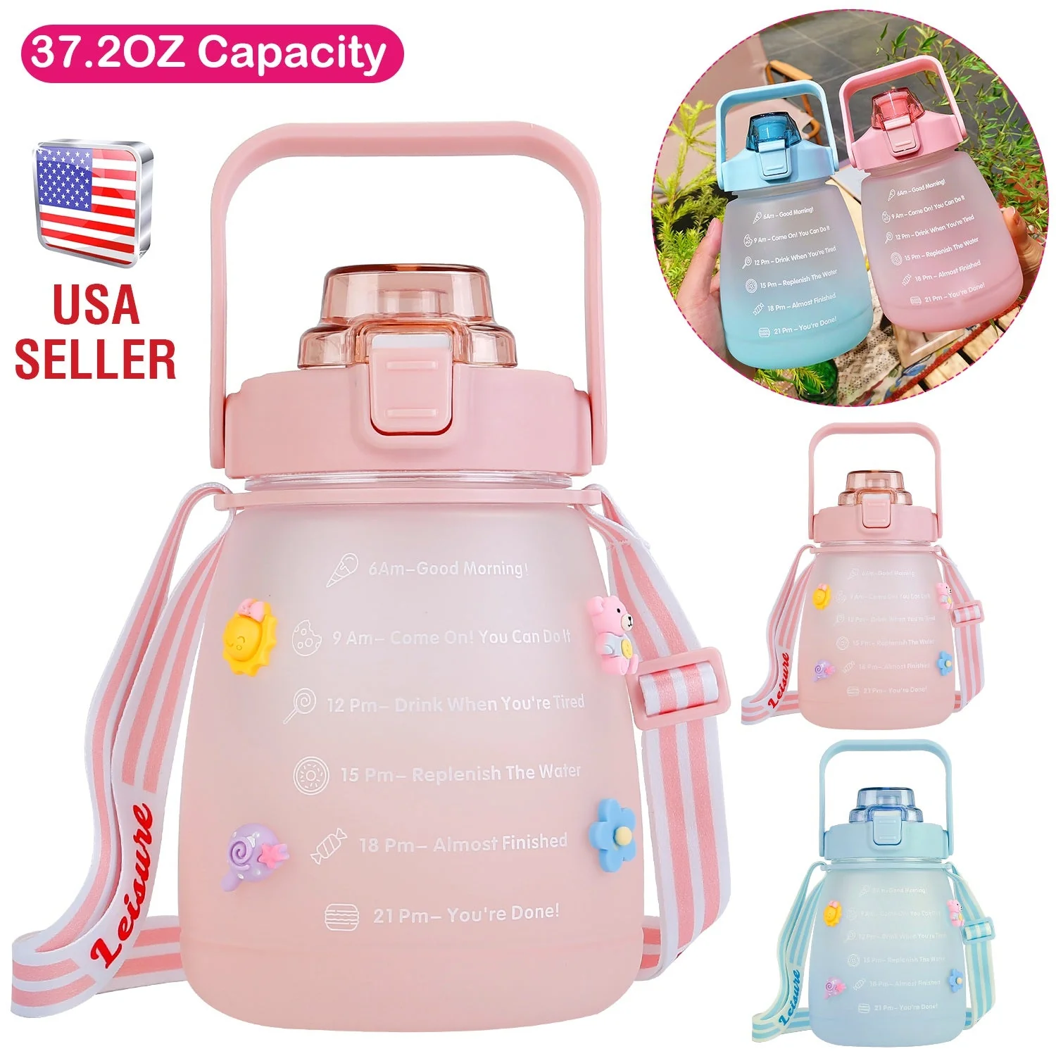 GBruno Kawaii Water Bottle - Image 5