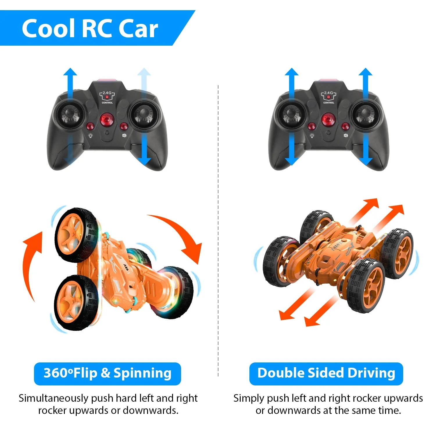 GBruno Kid Driving RC Stunt Car - Image 2