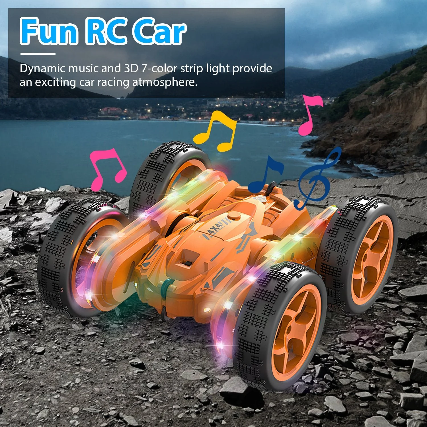 GBruno Kid Driving RC Stunt Car - Image 3