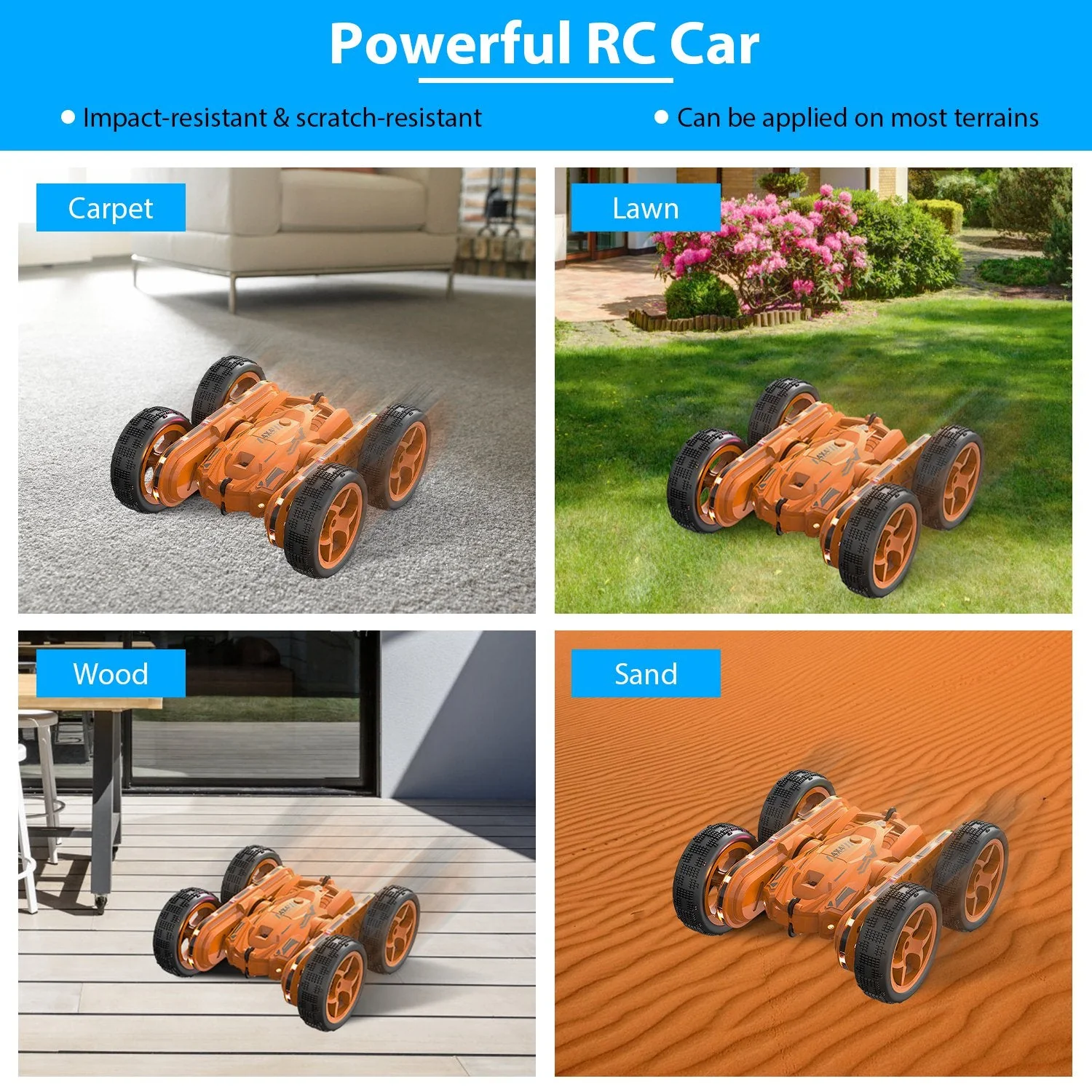 GBruno Kid Driving RC Stunt Car - Image 4