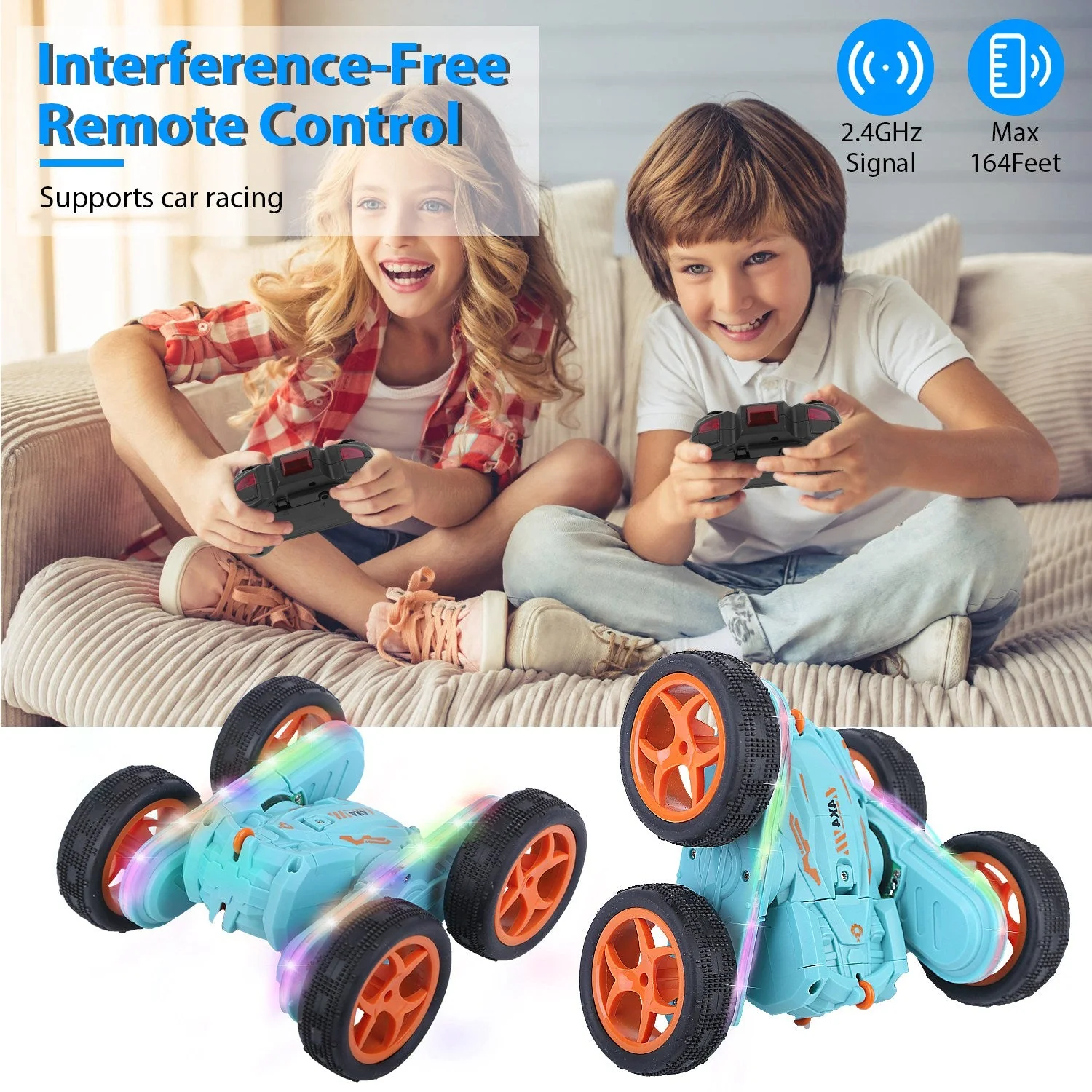 GBruno Kid Driving RC Stunt Car - Image 2