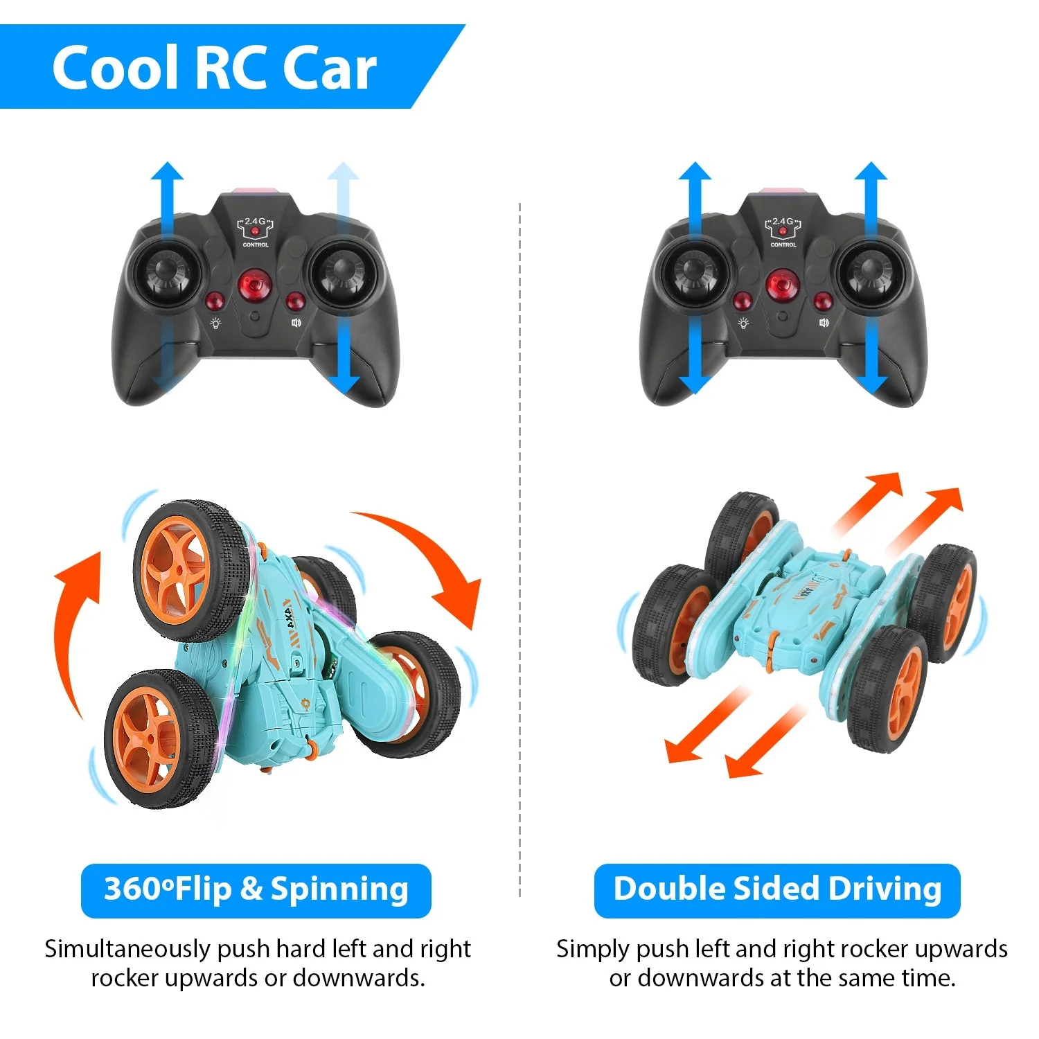 GBruno Kid Driving RC Stunt Car - Image 4