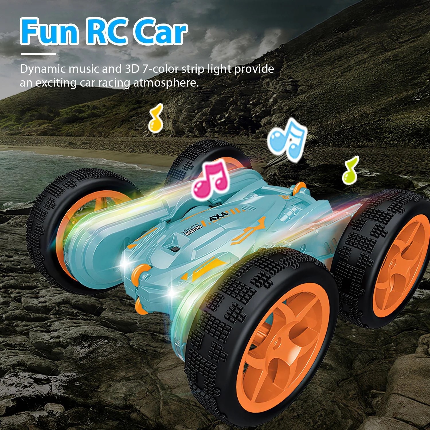 GBruno Kid Driving RC Stunt Car - Image 5