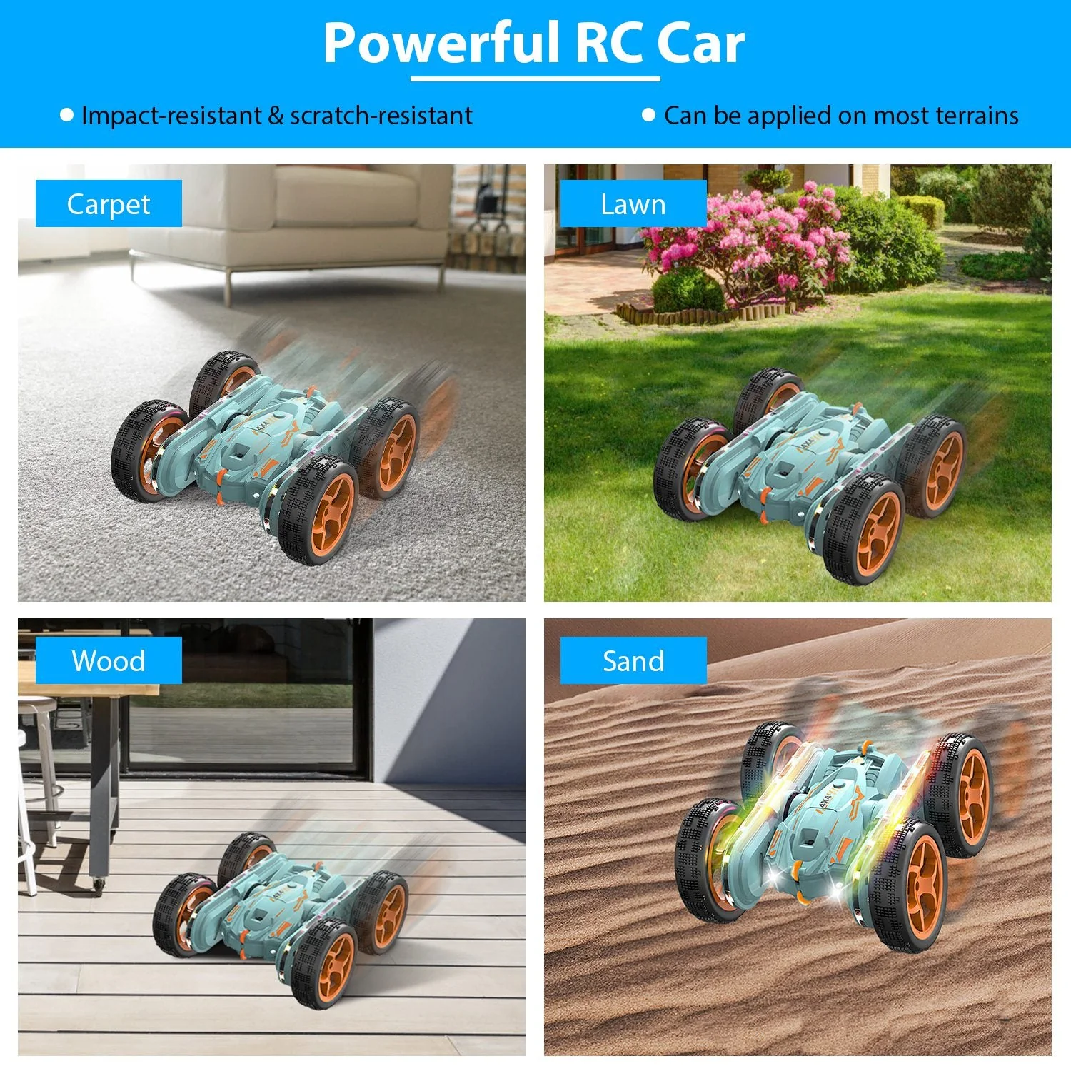 GBruno Kid Driving RC Stunt Car - Image 6