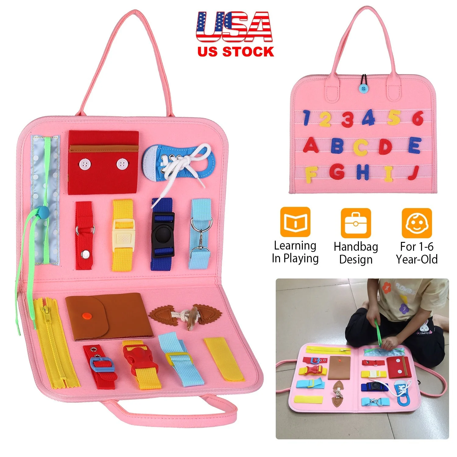 GBruno Kids Busy Board - Image 2