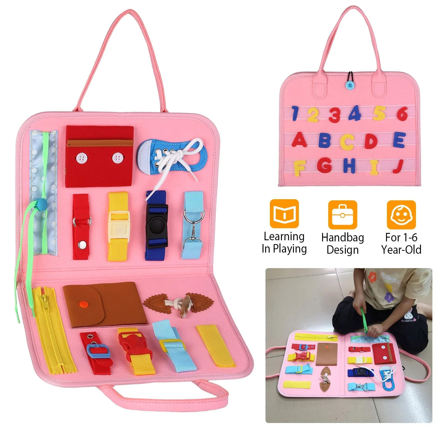 GBruno Kids Busy Board - Image 3
