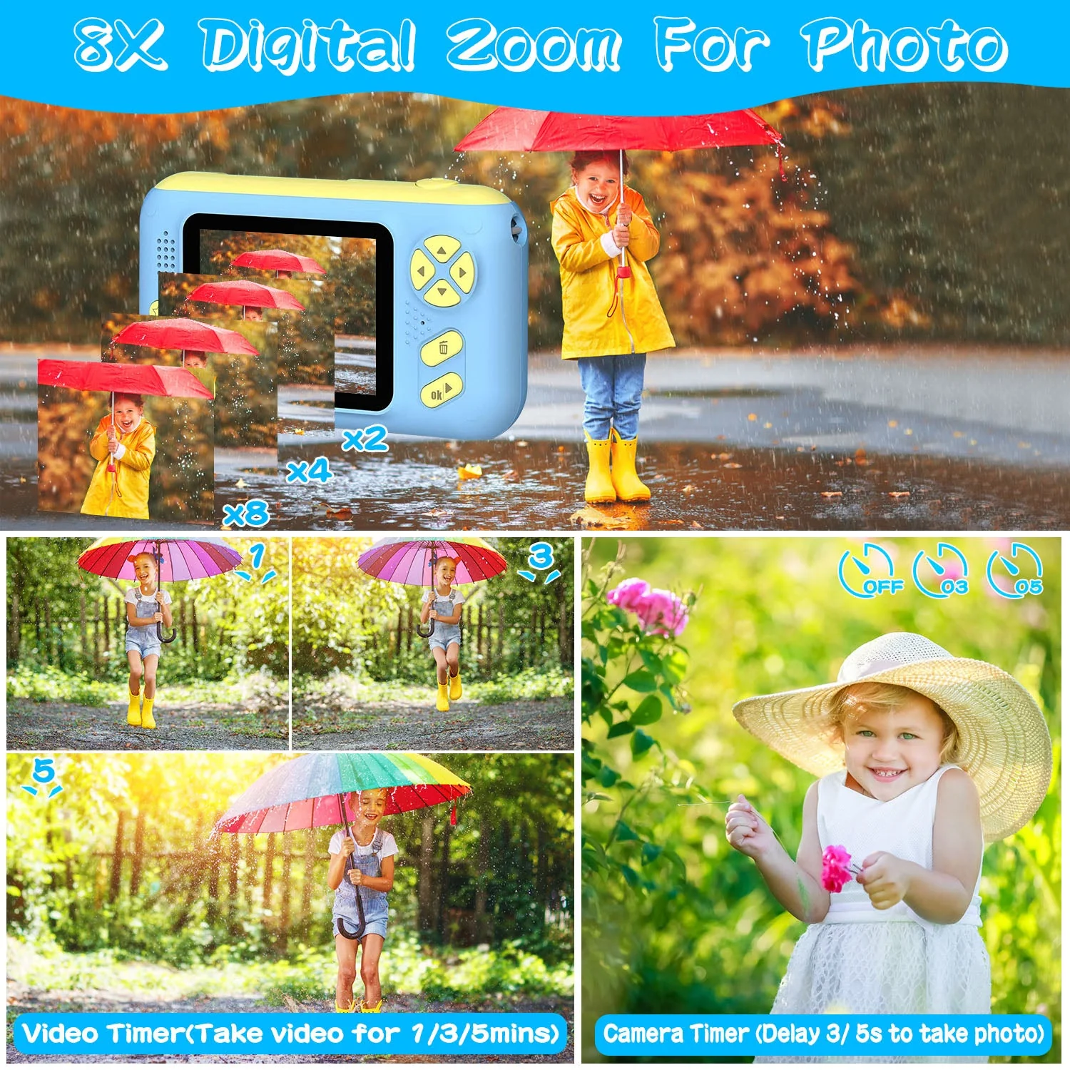 GBruno Kids Digital Camera with Flip Lens - Image 3