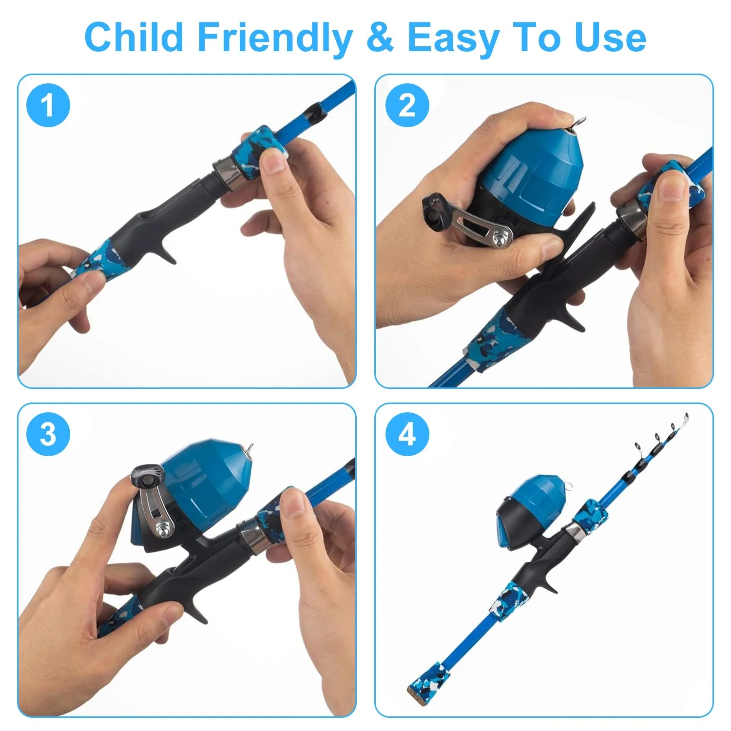 GBruno Kids Fishing Pole Set - Image 6