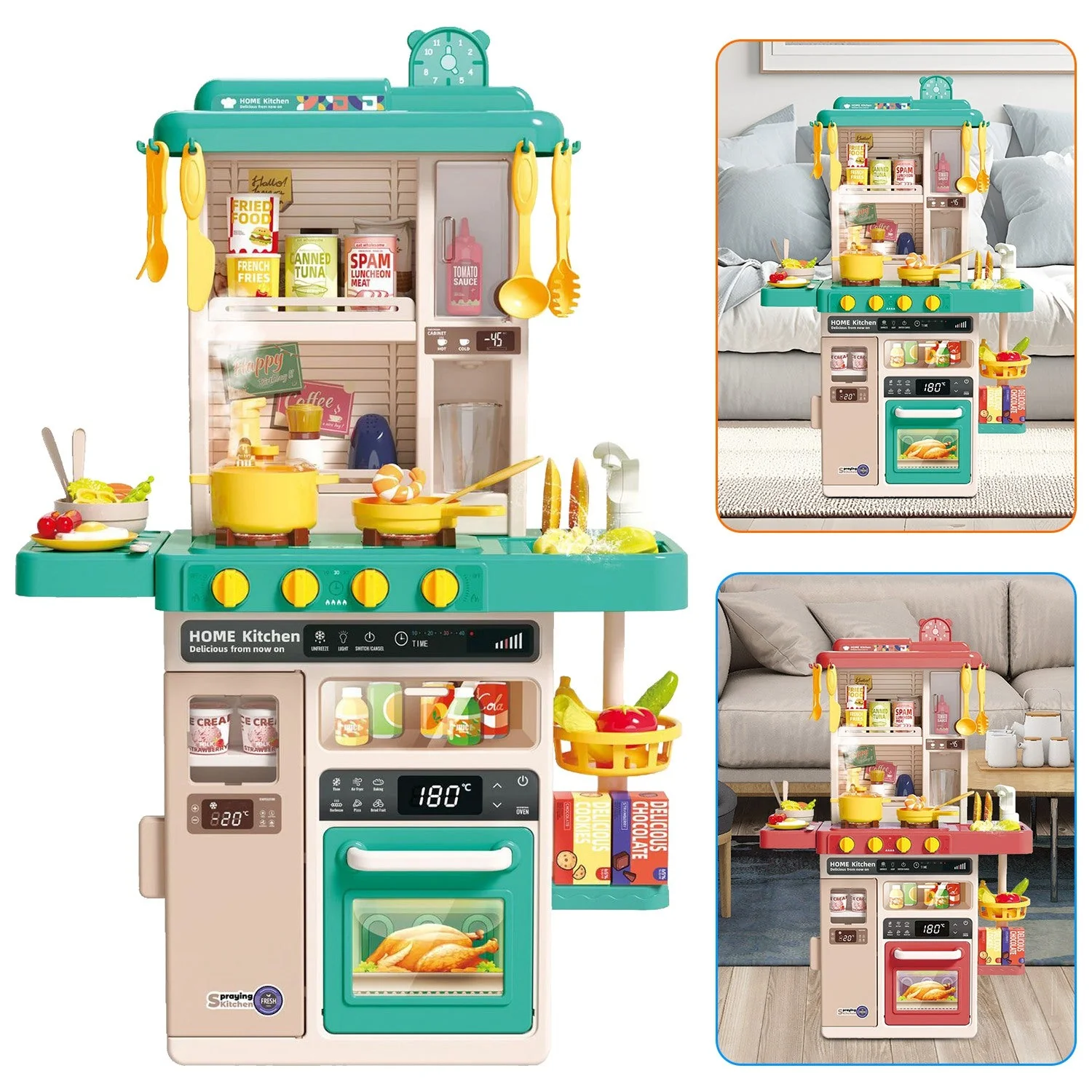 GBruno Kids Kitchen Play Set - Image 2