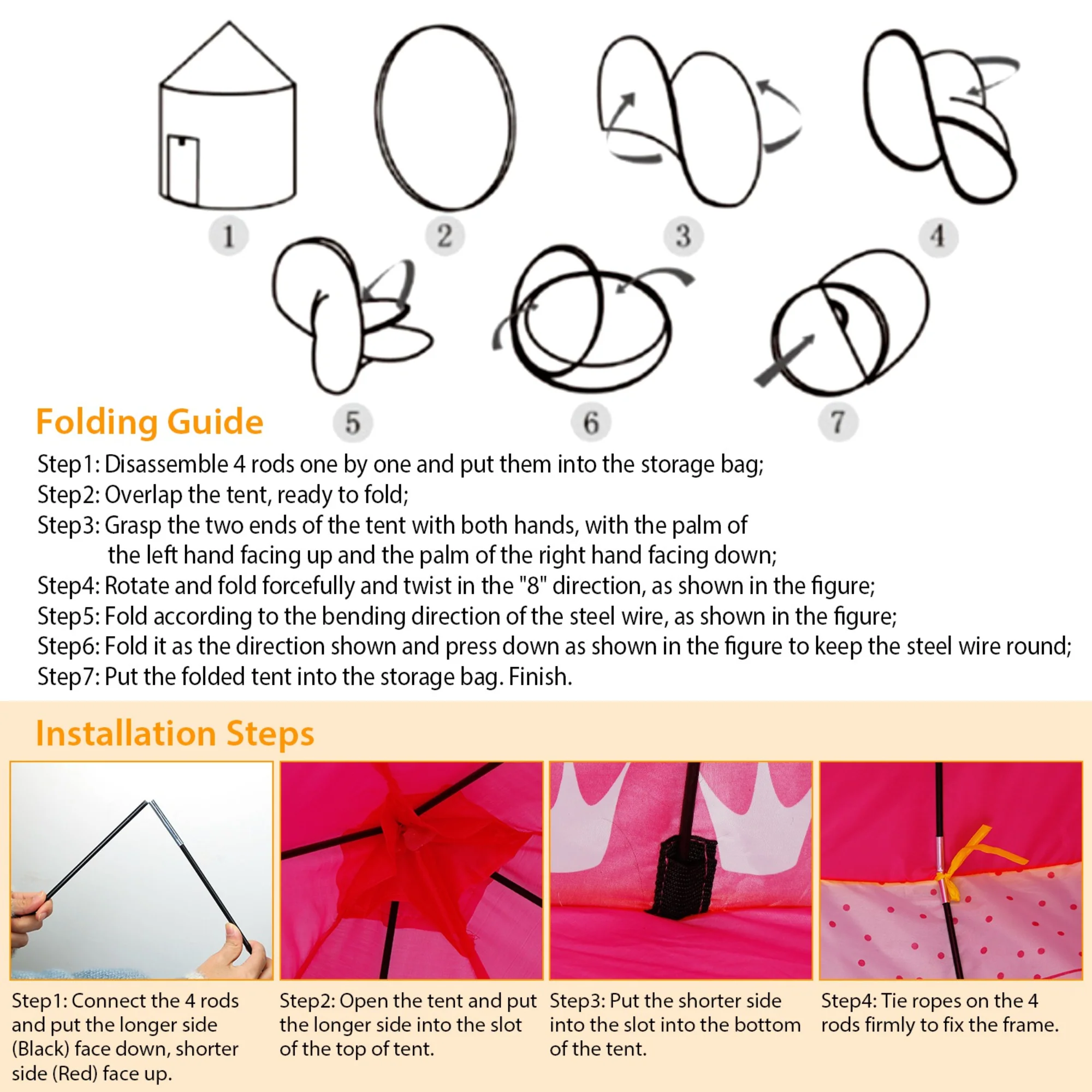 GBruno Kids Play Tent - Image 3