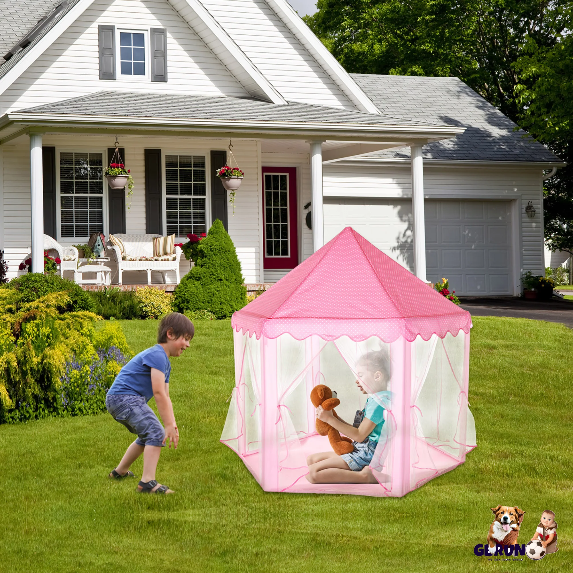 GBruno Kids Play Tents Princess for Girls - Image 6