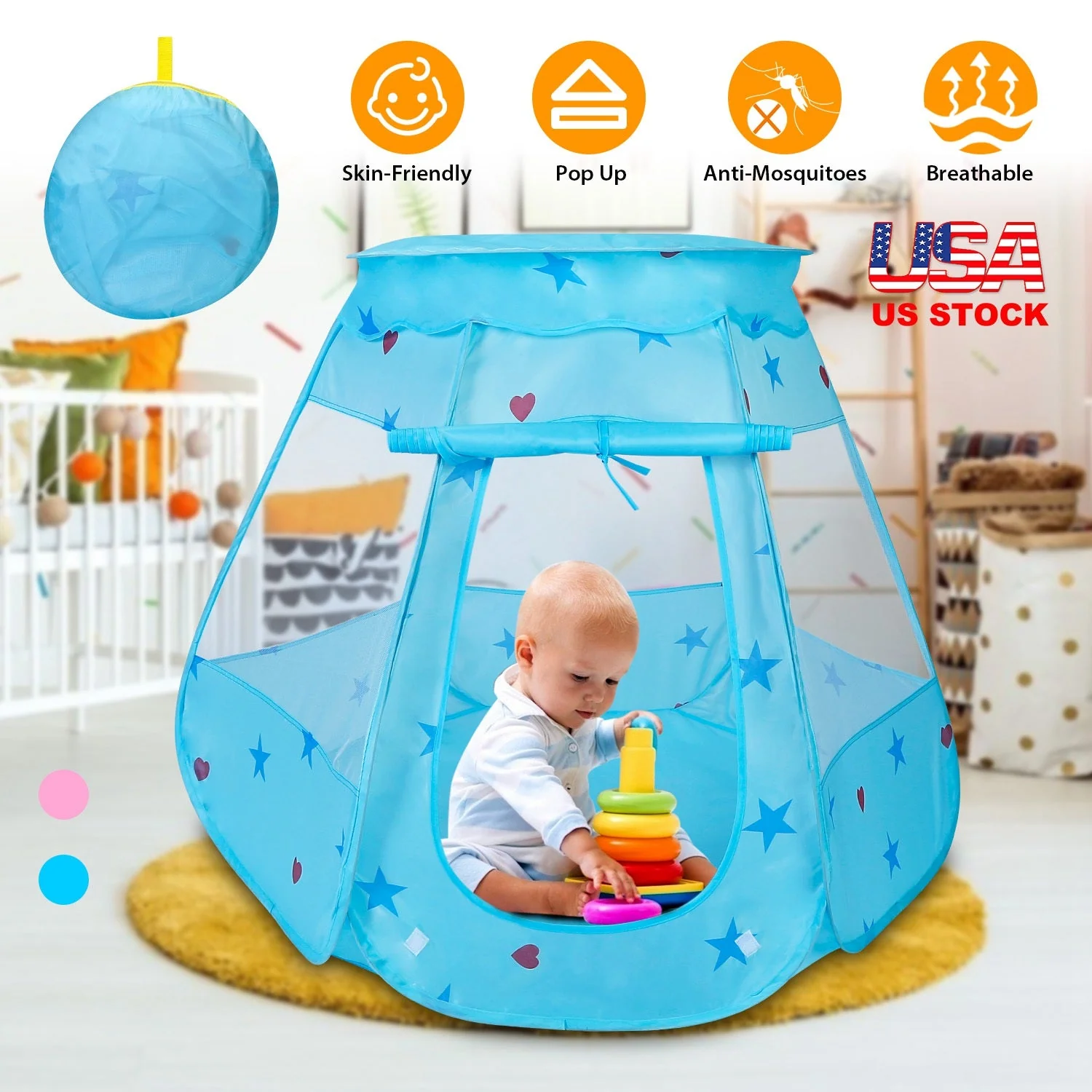 GBruno Kids Pop Up Game Tent - Image 2