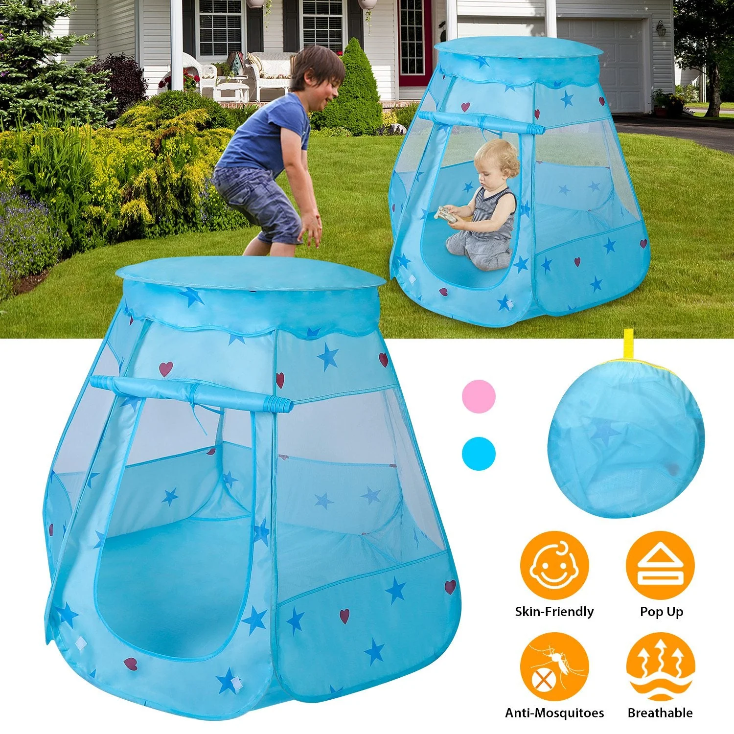 GBruno Kids Pop Up Game Tent - Image 5