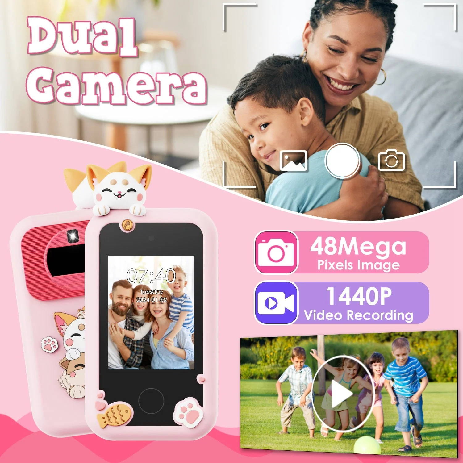 GBruno Kids Smart Toy Phone - Image 3