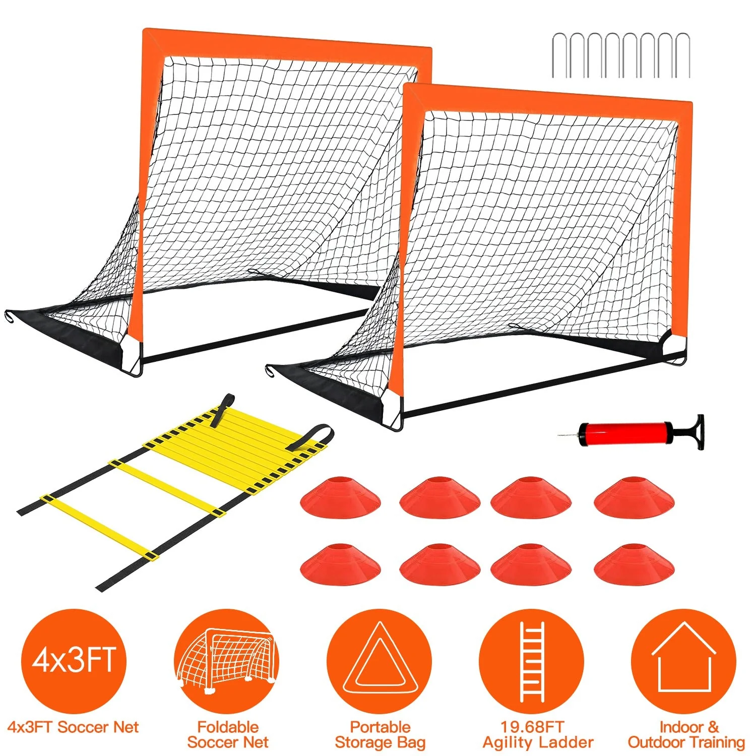 GBruno Kids Soccer Goal - Image 2