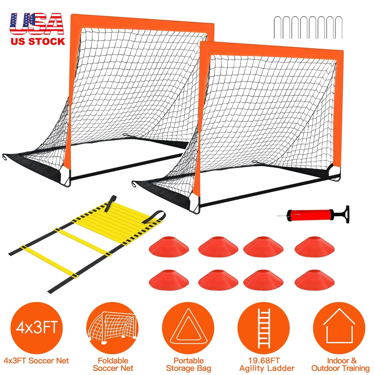 GBruno Kids Soccer Goal - Image 4