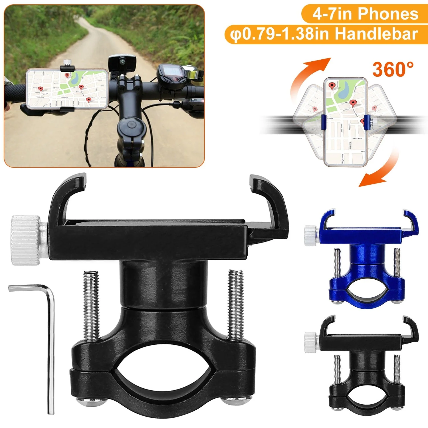 GBruno MTB Bike Handlebar Phone Holder - Image 2