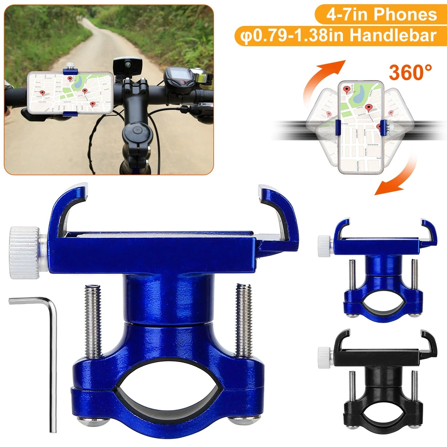 GBruno MTB Bike Handlebar Phone Holder - Image 2