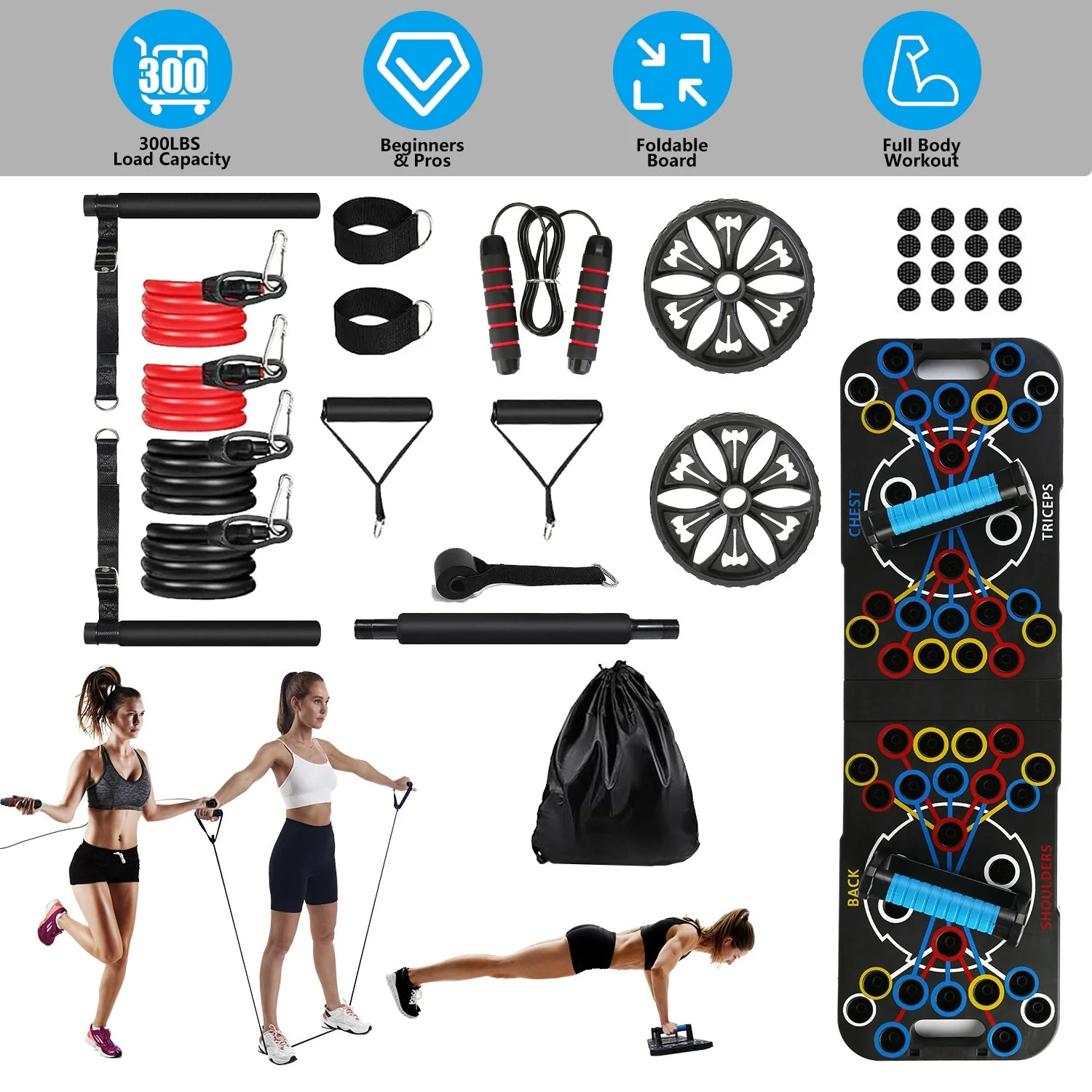 GBruno Multifunctional Push Up Board - Image 2