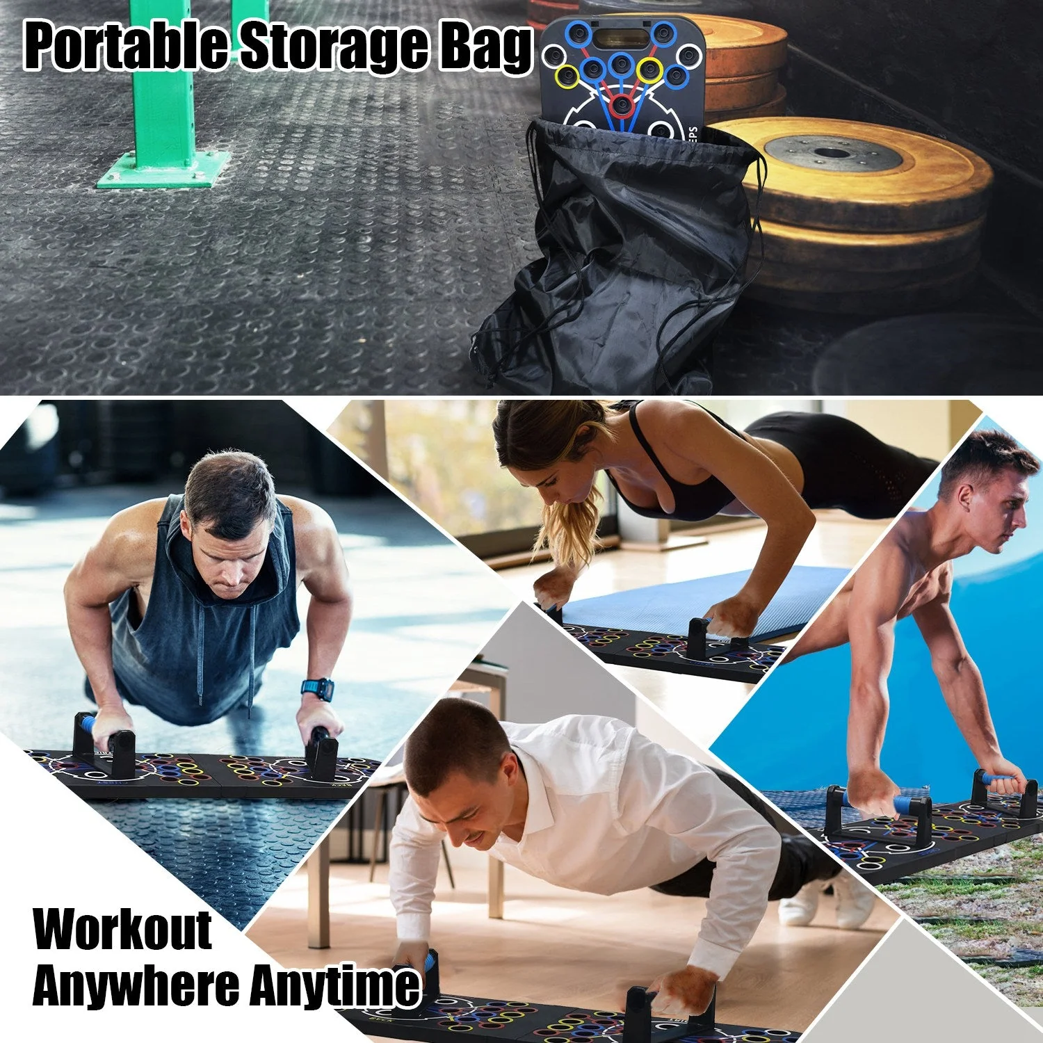 GBruno Multifunctional Push Up Board - Image 5