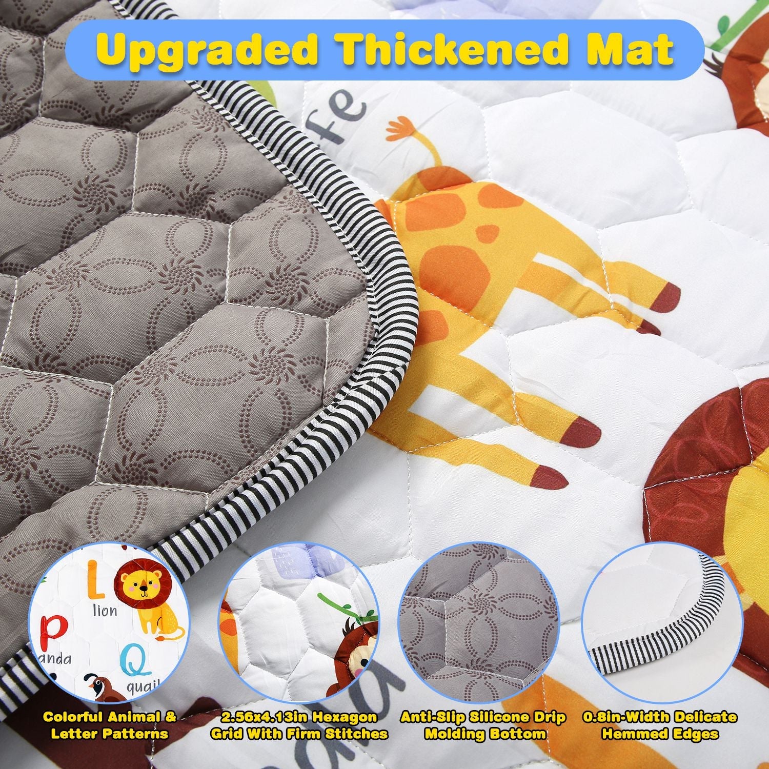 GBruno Non-Slip Baby Play Mat - Image 4