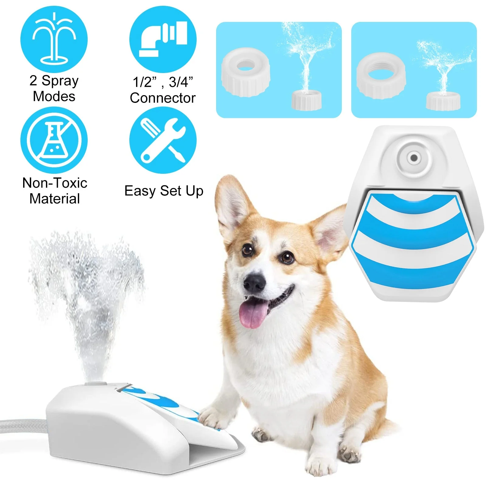 GBruno Outdoor Dog Water Fountain - Image 3