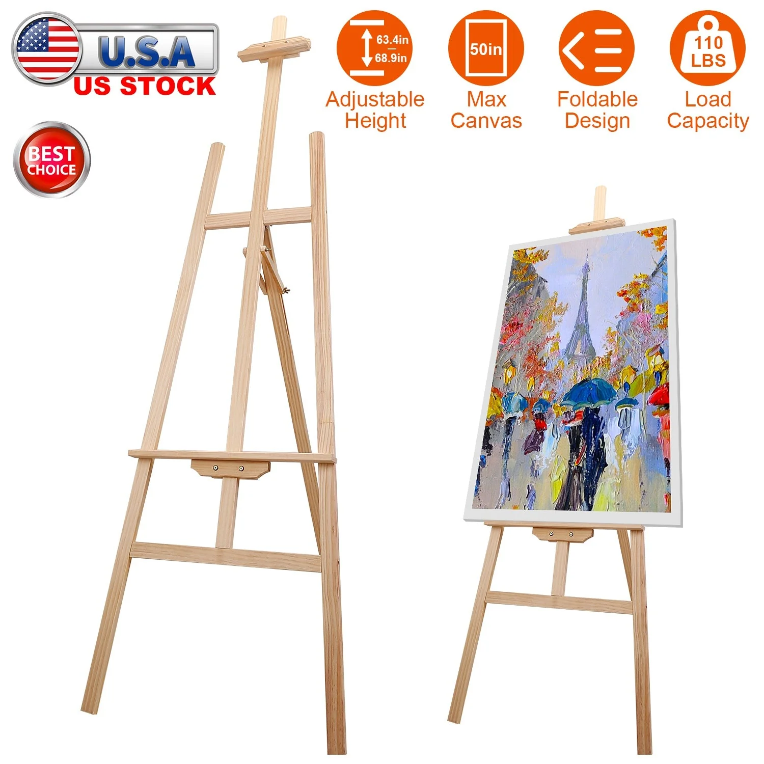 GBruno Painting Easel Stand - Image 3